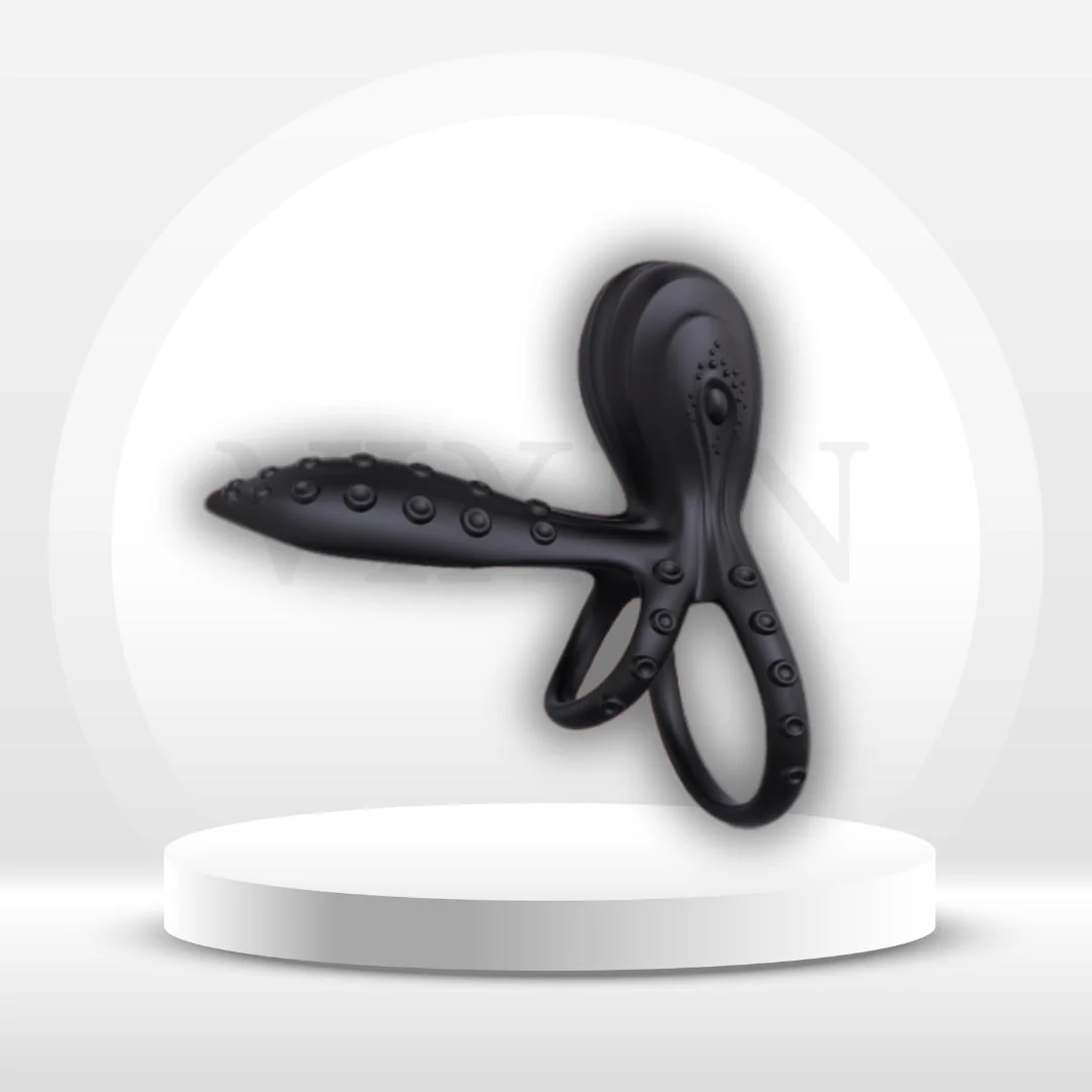 TentaTwin Vibrating Cock Ring Octopus 10 Modes | Couples Toy