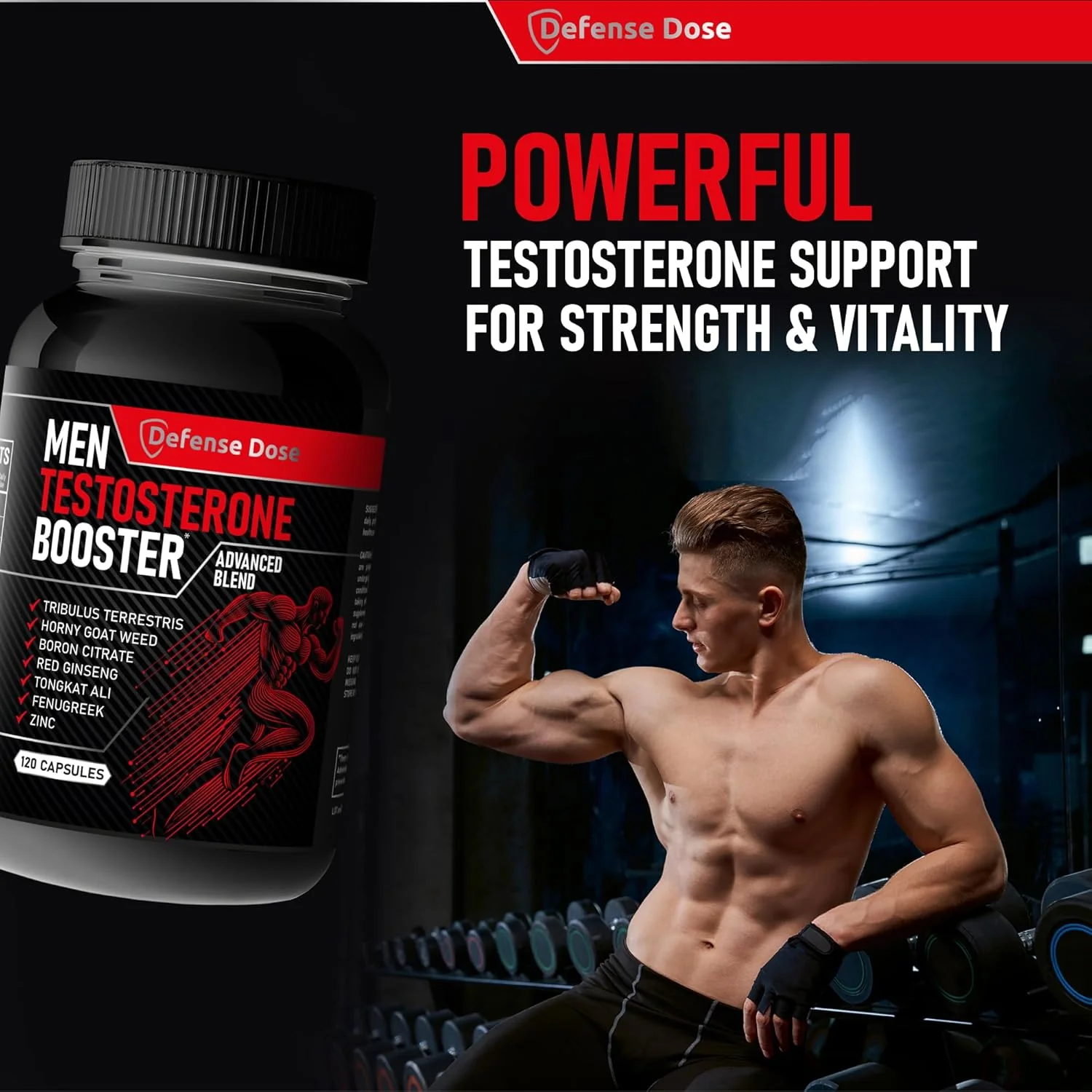 Testosterone Booster for Men – Libido, Muscle & Energy Support - Image 6