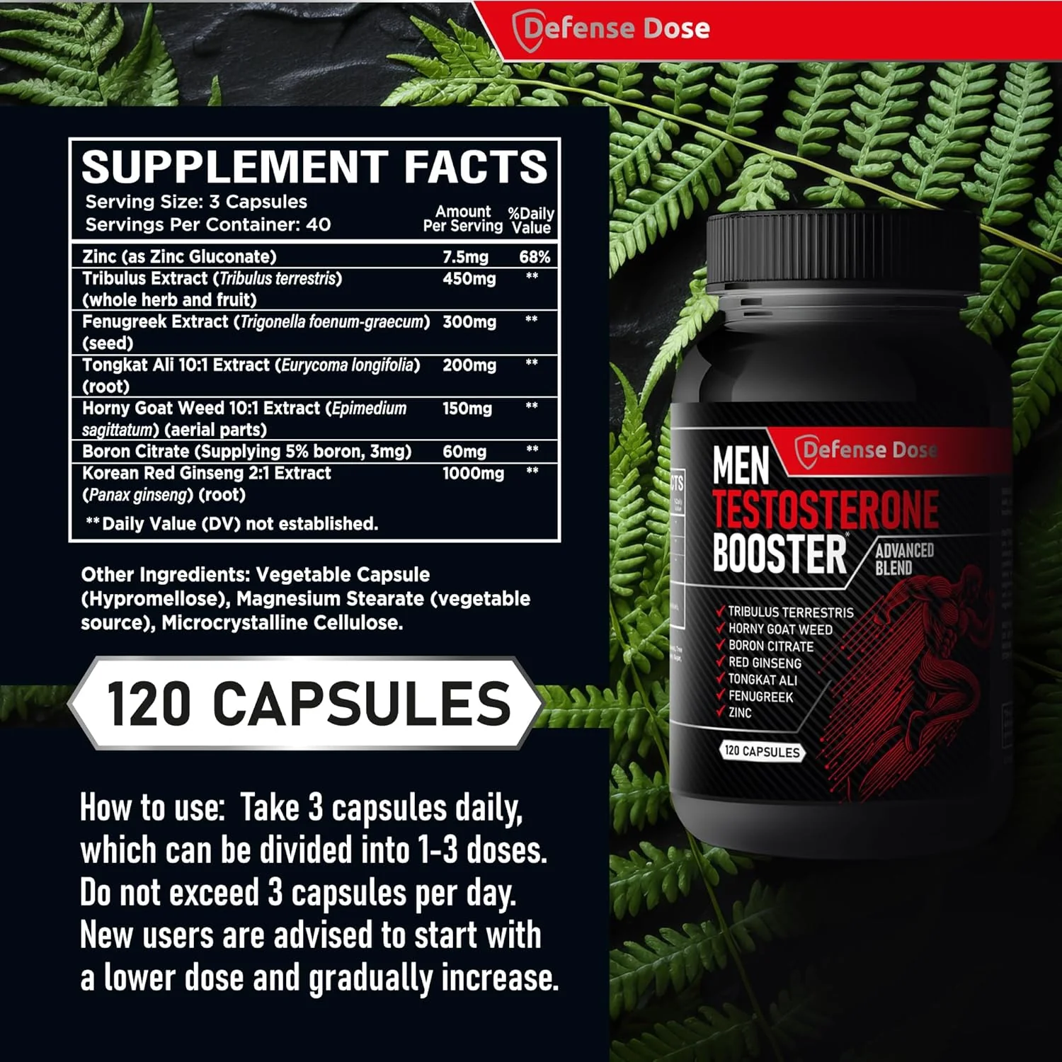 Testosterone Booster for Men – Libido, Muscle & Energy Support - Image 8