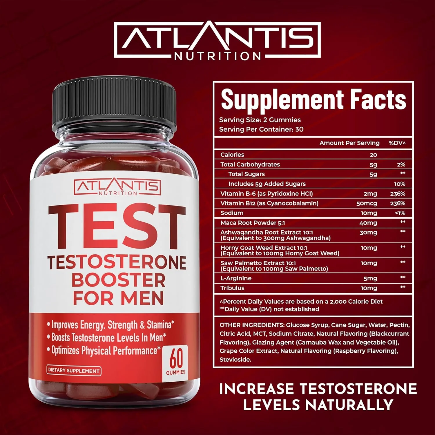 Testosterone Gummies for Men – Energy & Libido Booster - Image 5