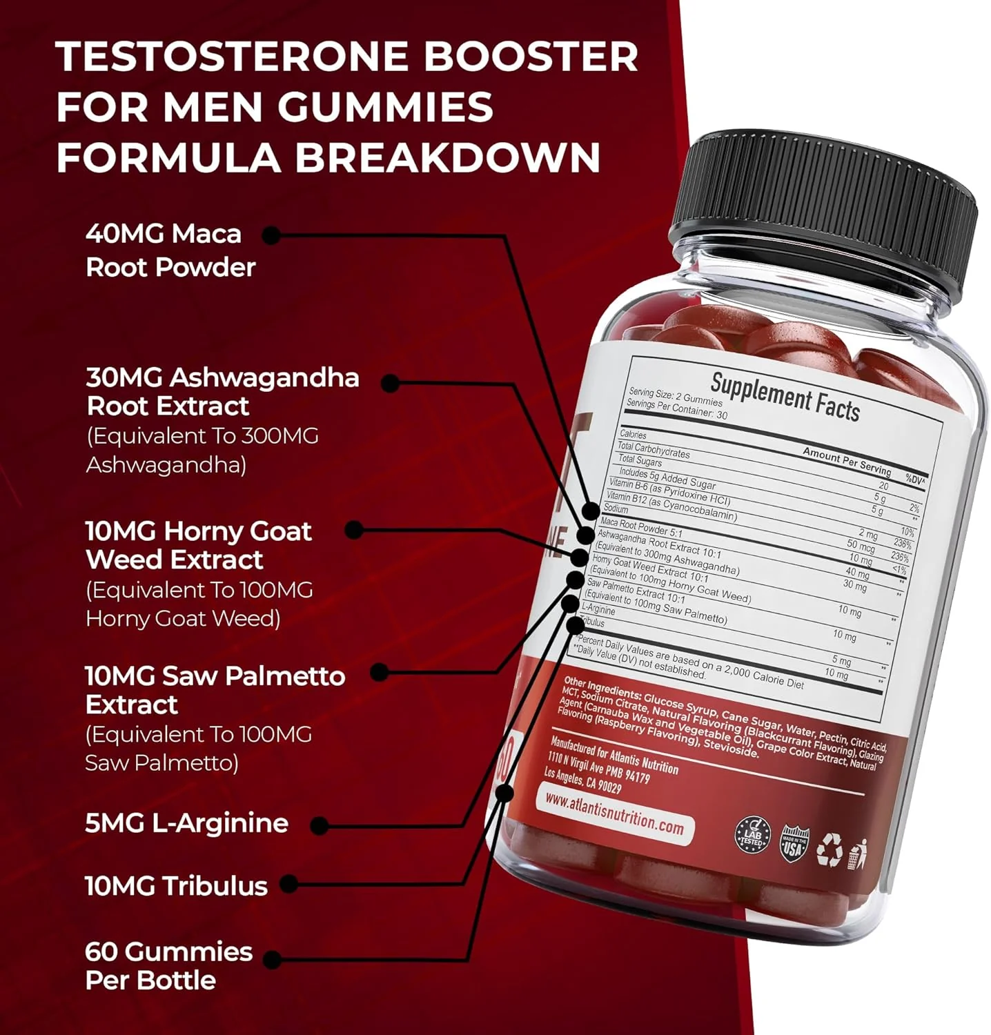 Testosterone Gummies for Men – Energy & Libido Booster - Image 7
