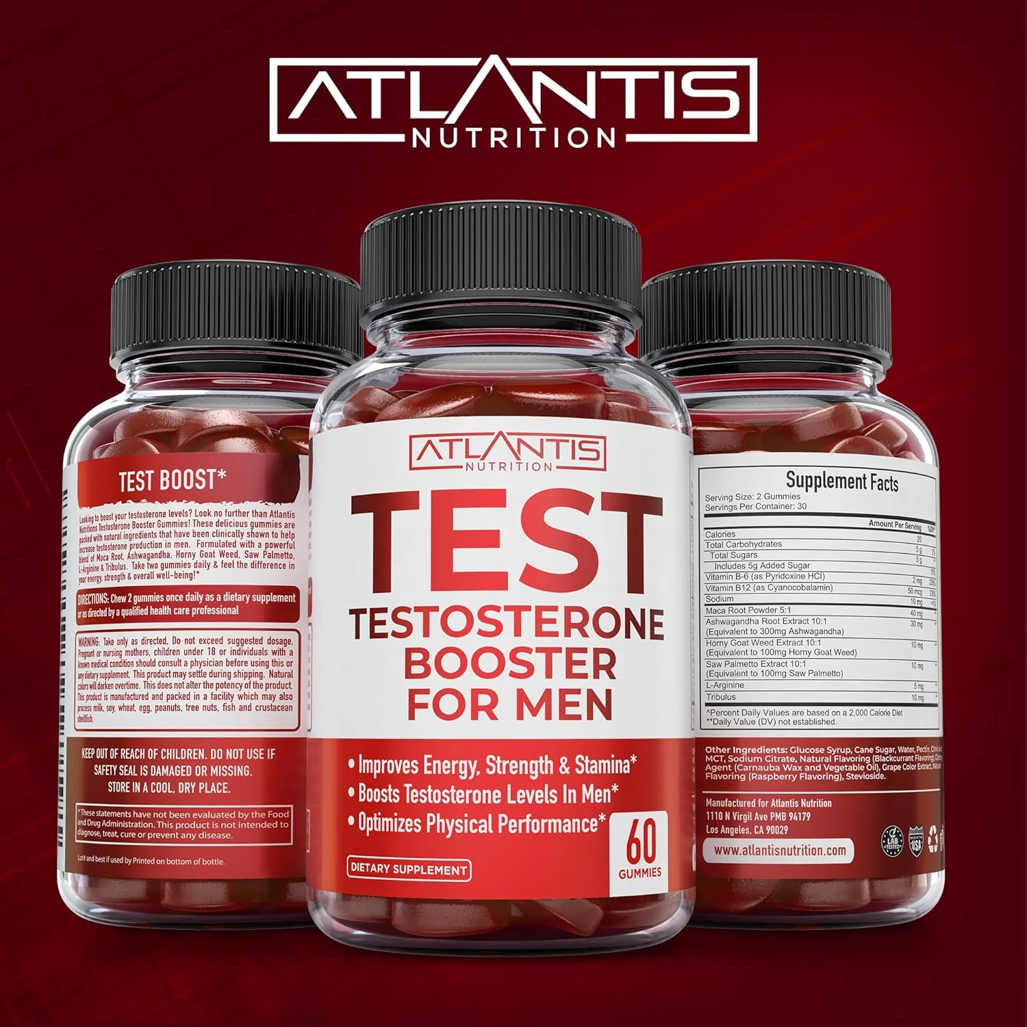 Testosterone Gummies for Men – Energy & Libido Booster - Image 8