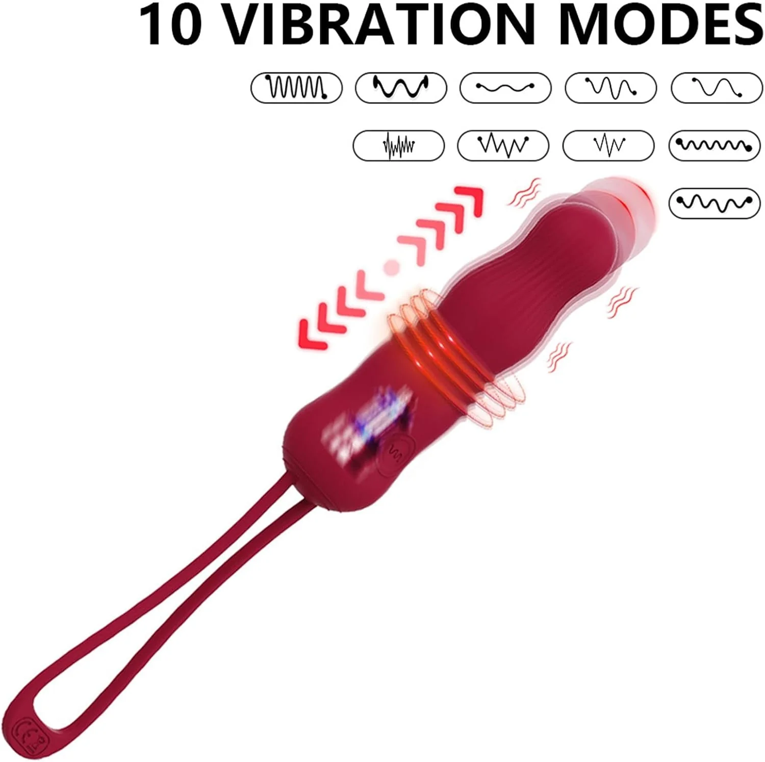 TetherPulse Mini G-Spot Thrusting Bullet Vibrator - Image 2