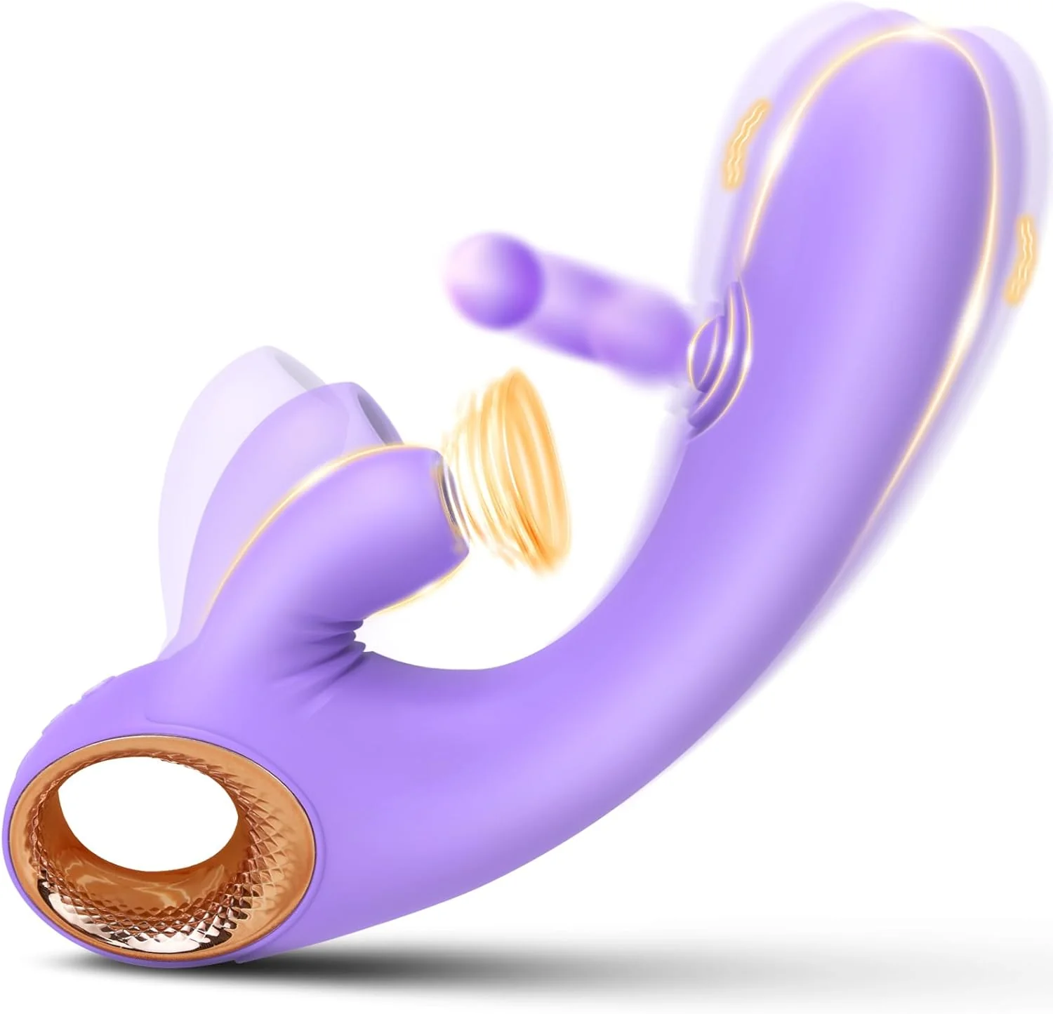 ThrillCraft 3-in-1 Clit Sucker, Slapper & Vibrator - Image 2
