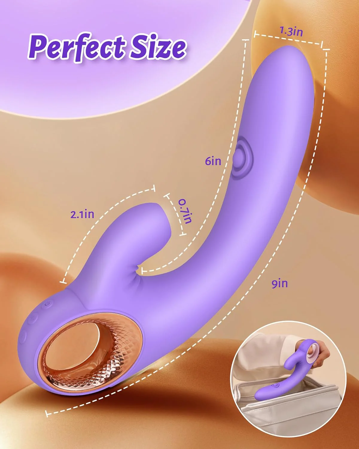 ThrillCraft 3-in-1 Clit Sucker, Slapper & Vibrator - Image 7