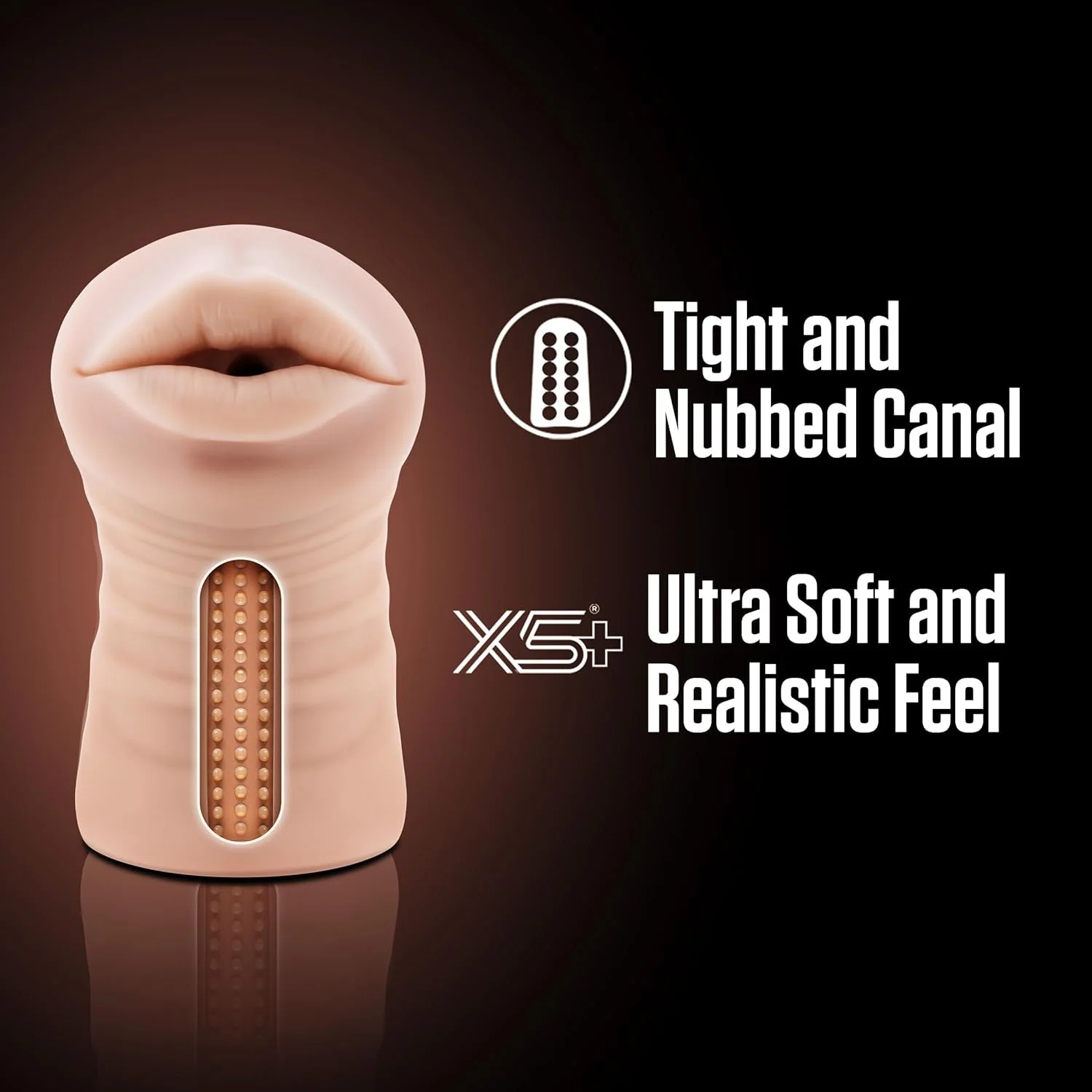 ThroatVibe Oral Pocket Pussy Stroker with Bullet Vibrator - Image 4