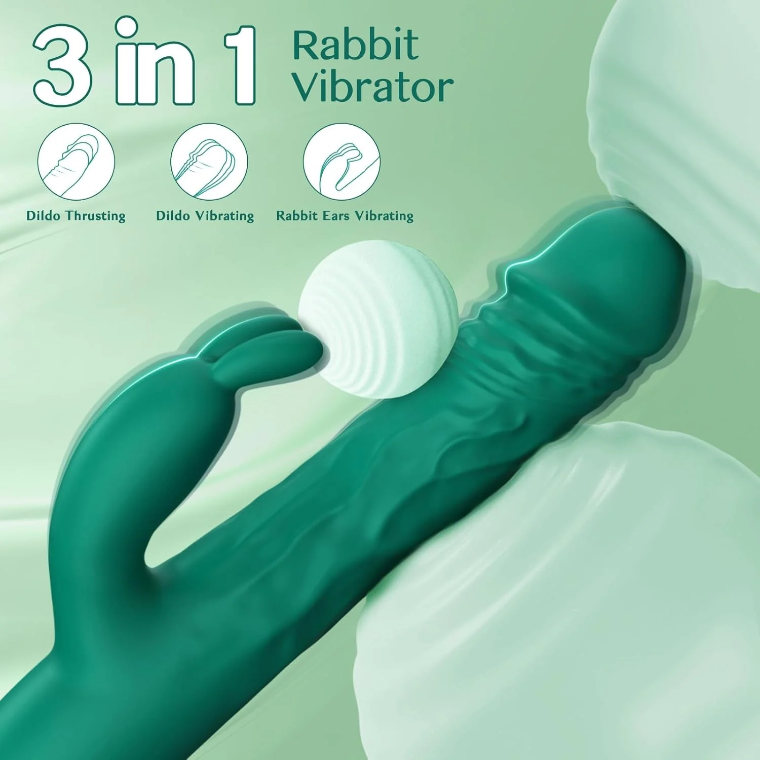 ThrustBunny 3-in-1 Rabbit Vibrator - Image 3