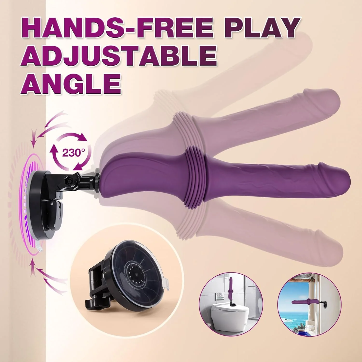 ThrustDeep Heated Dildo Sex Machine - Image 4