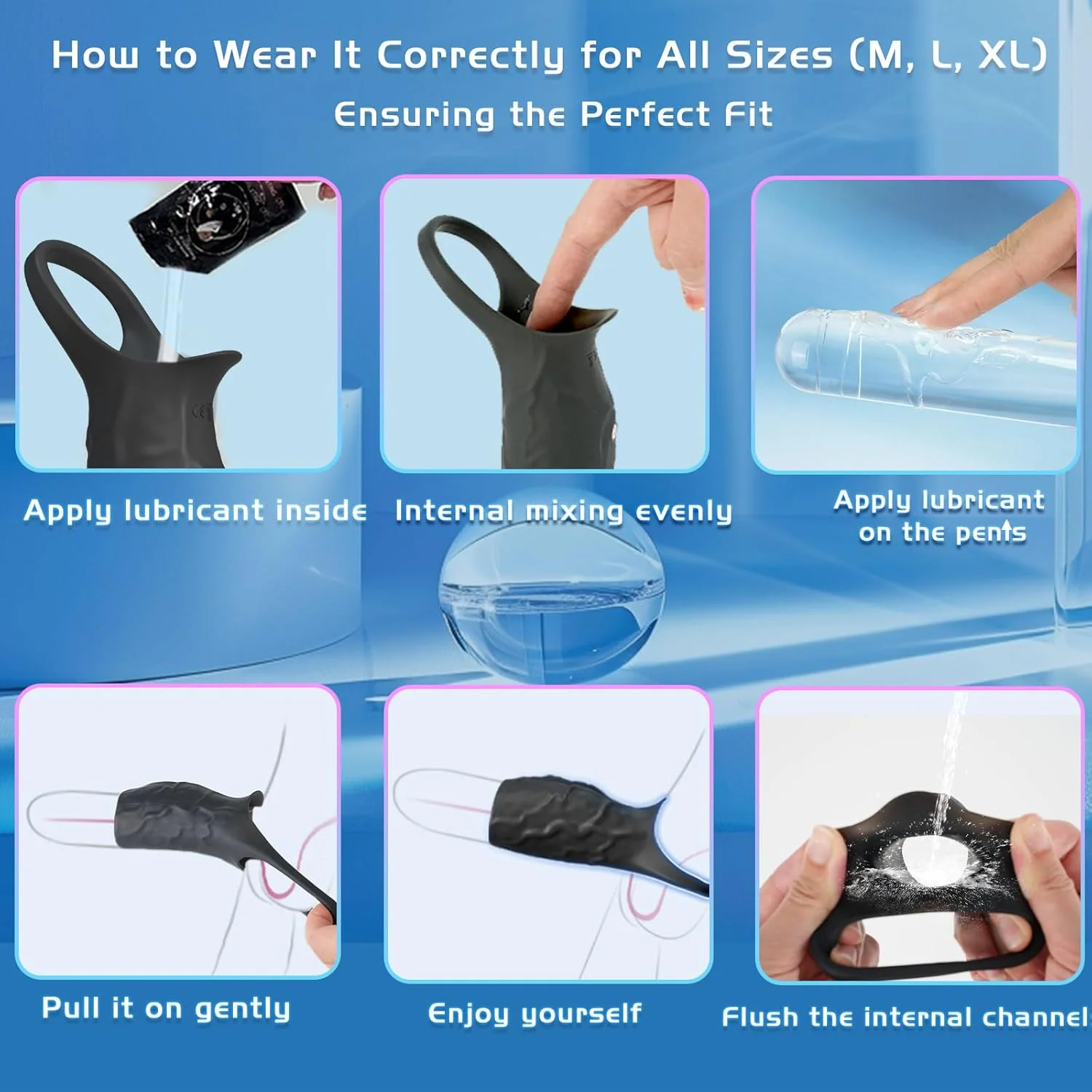 ThrustEdge Boost Girth Vibrating Penis Sleeve - Image 7