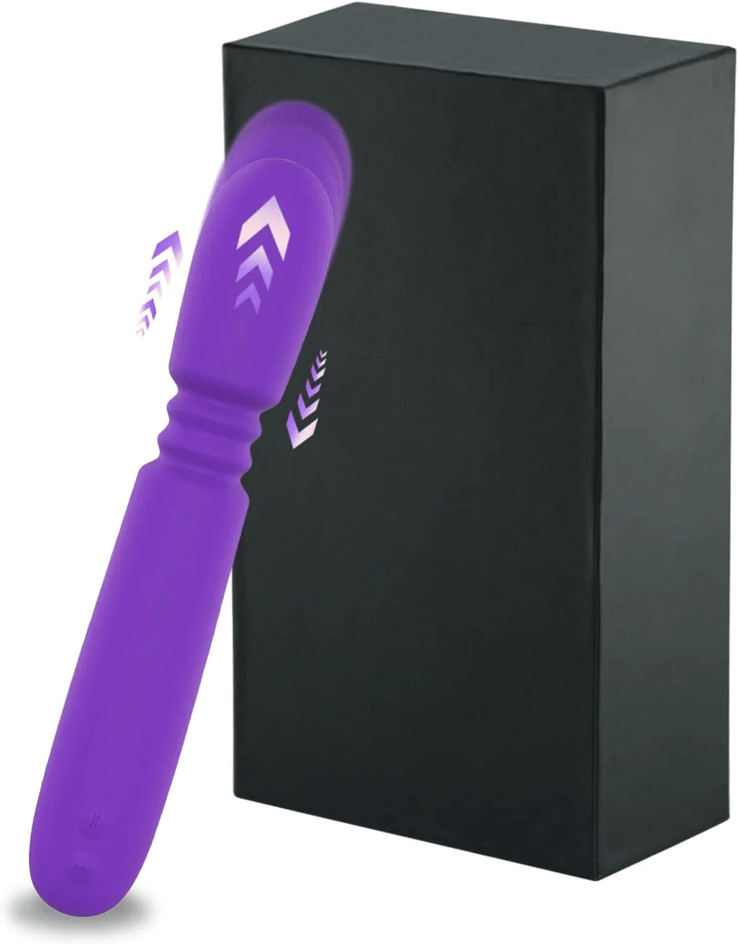 ThrusterLuxe Thrusting Dildo Vibrator Wand, 10 Modes - Image 5