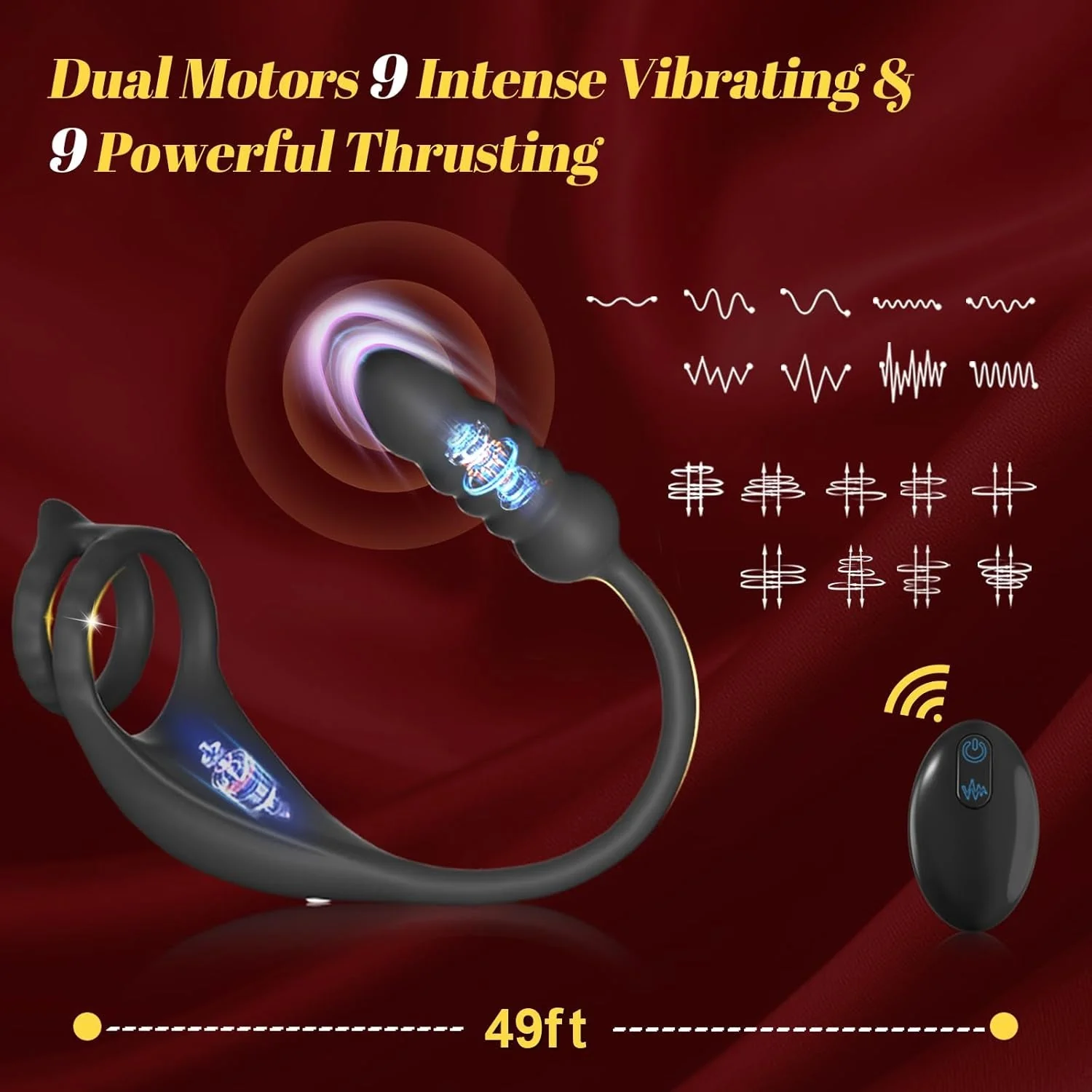 ThrustHalo Thrusting Prostate Cock Ring - Image 4