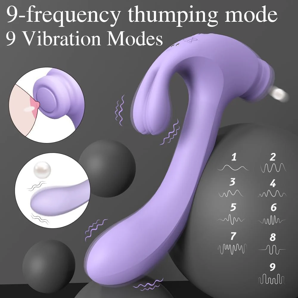 ThrustHare Thrusting 3-in-1 Rabbit Vibrator - Image 2