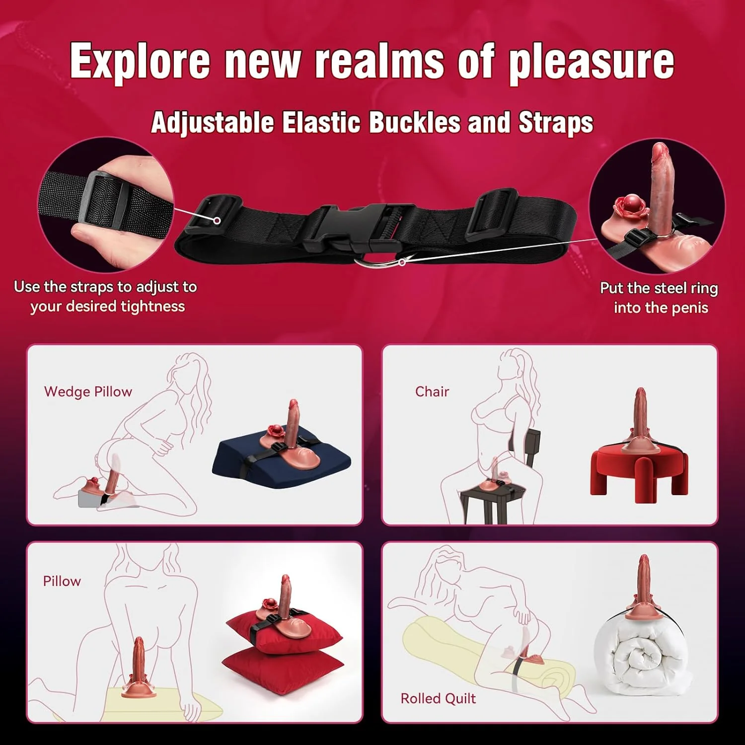 ThrustHeat Ride-On Vibrator with Remote Control - Image 4