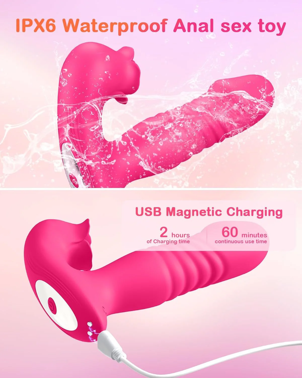 RoseThrustV 3-in-1 Wearable Thrusting Clit Sucker - Image 8