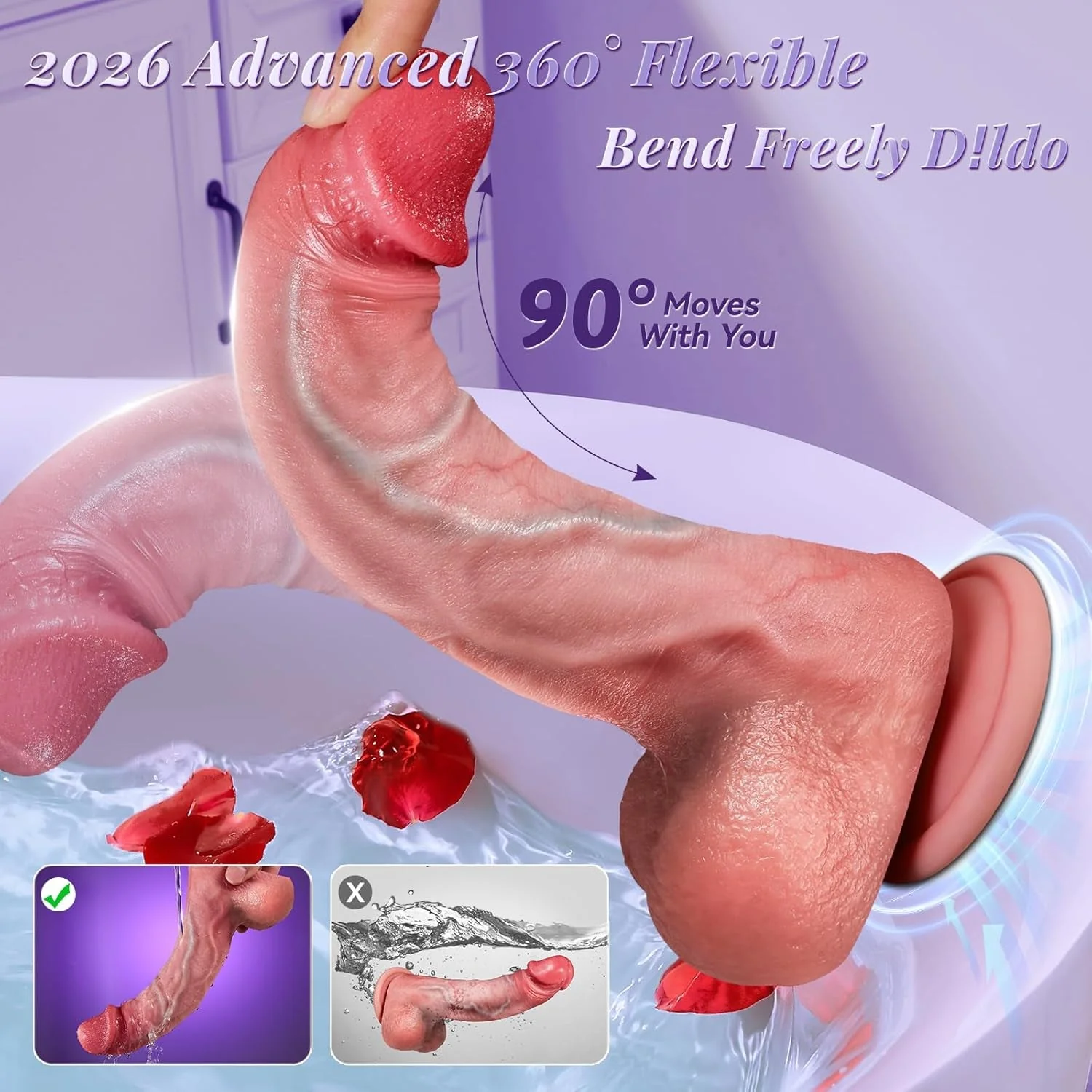 AetherFlex AI App Thrusting Dildo Vibrator - Image 4