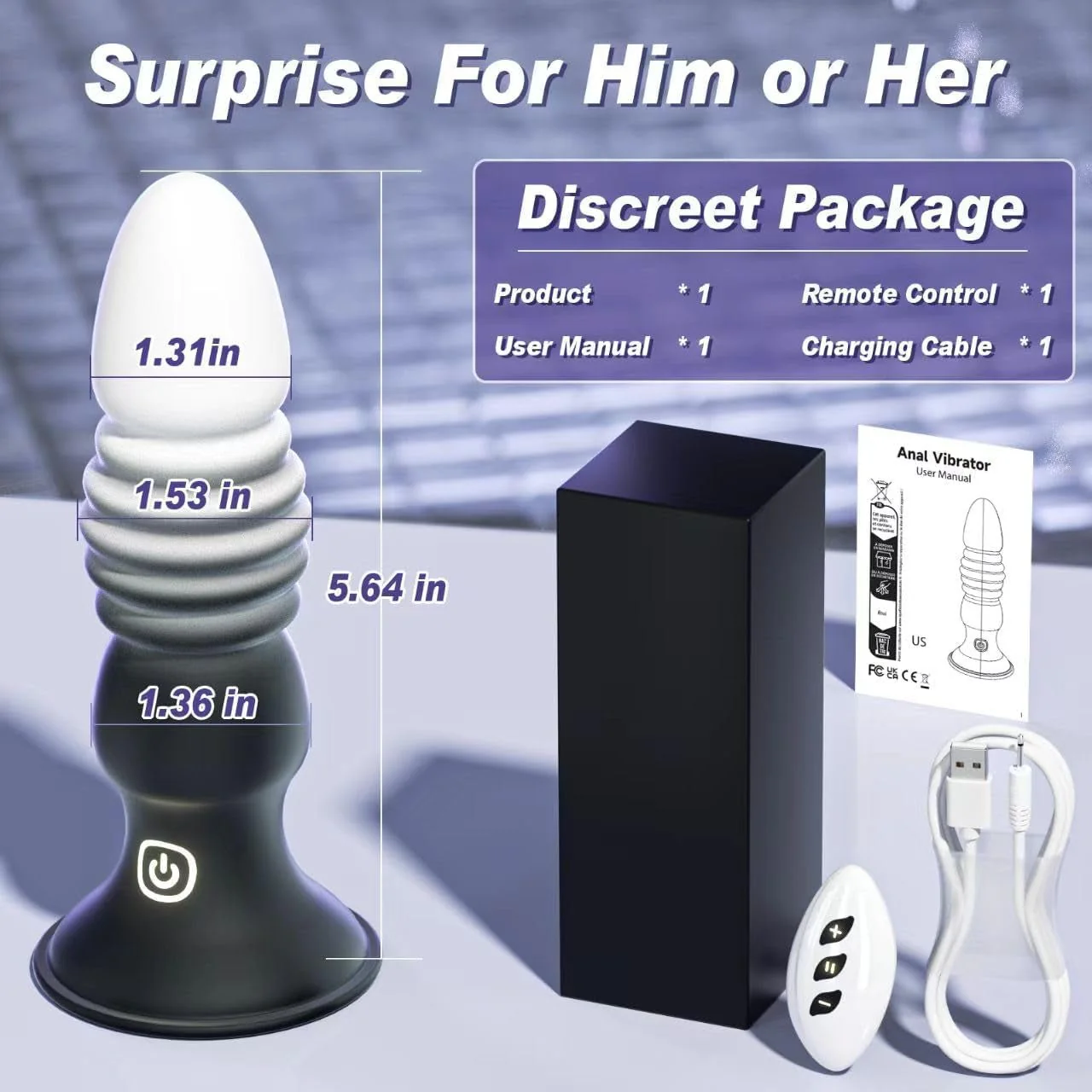 ThrustLink App-Control Prostate Massager & Anal Plug - Image 7