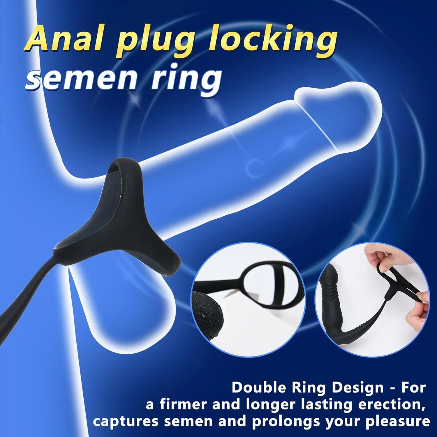 ThrustLock Thrusting Prostate Massager Cock Ring - Image 3