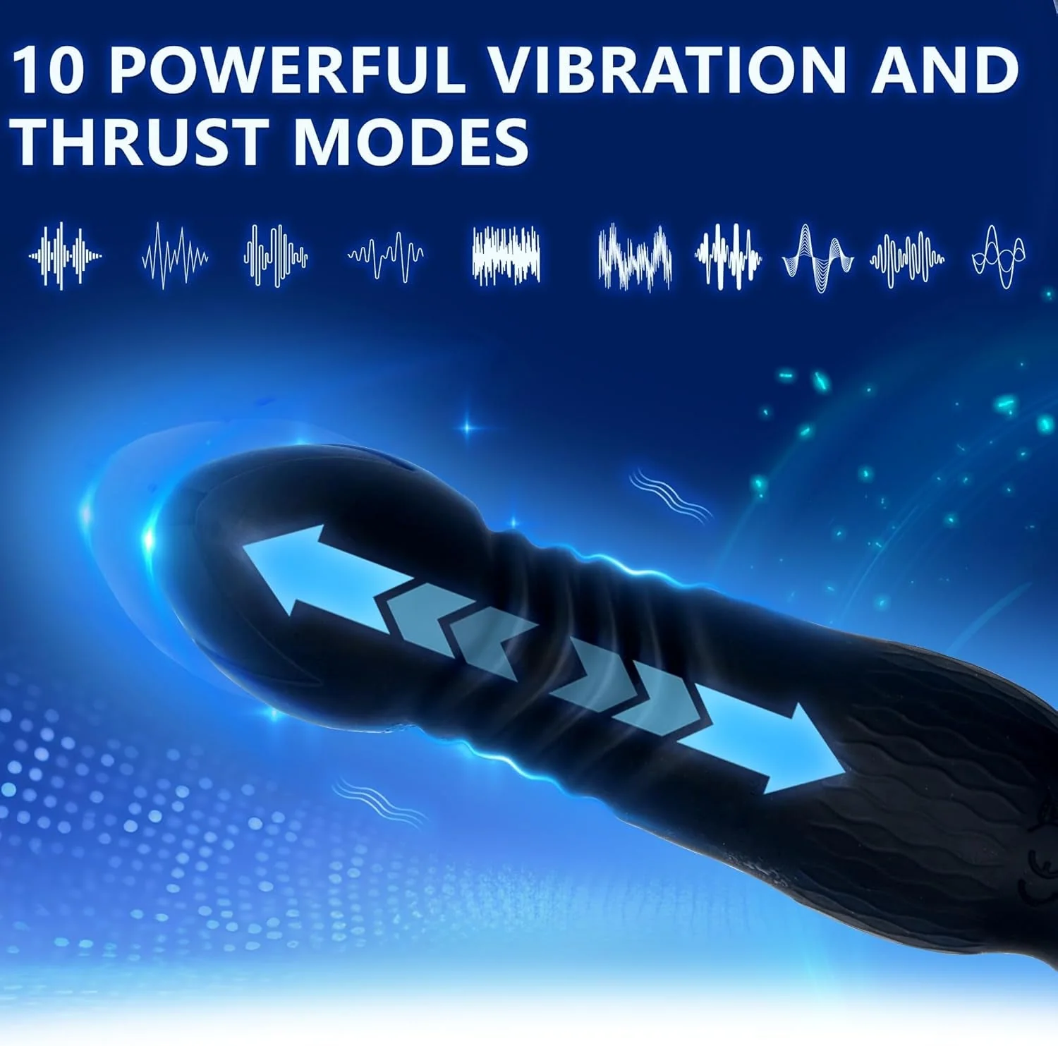 ThrustLock Thrusting Prostate Massager Cock Ring - Image 4