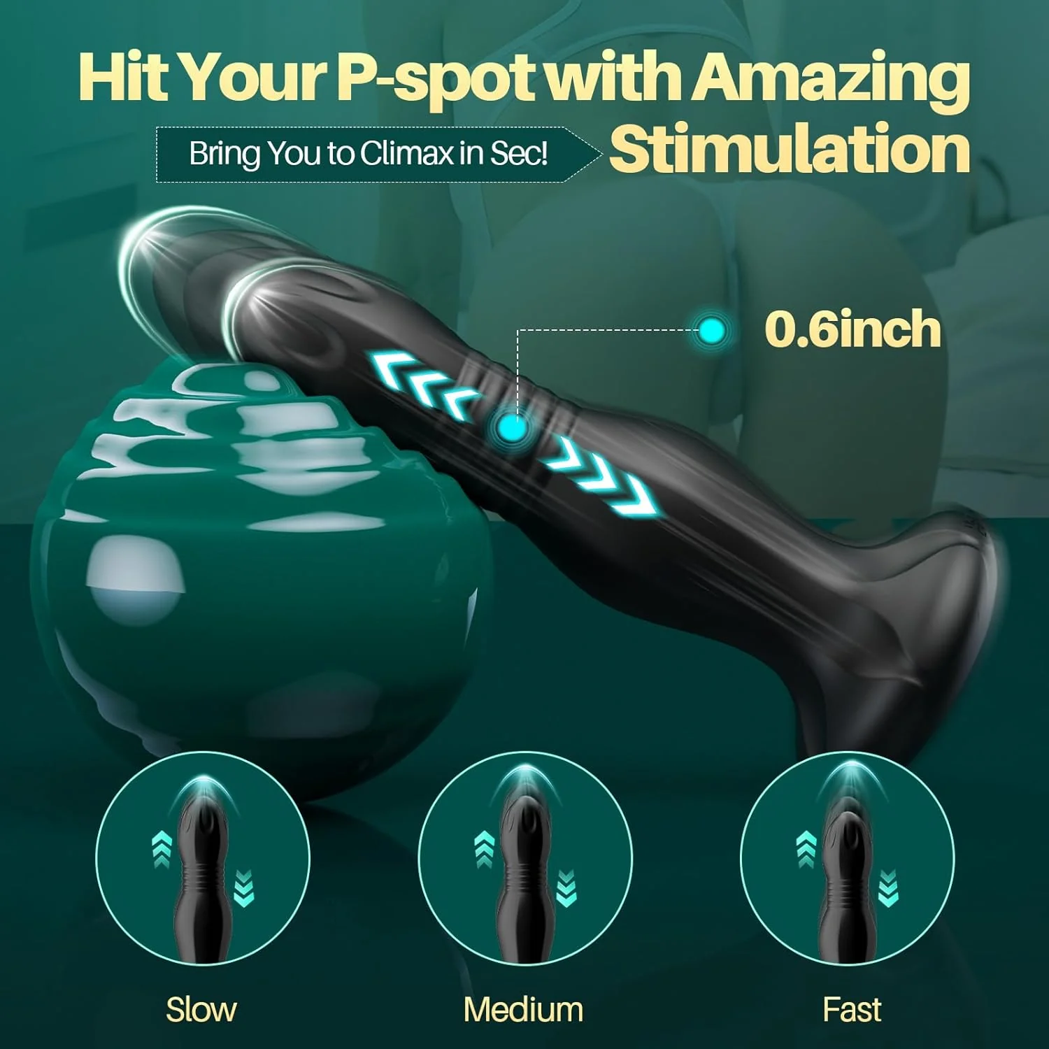 ThrustPlunge App-Controlled Prostate Massager - Image 4