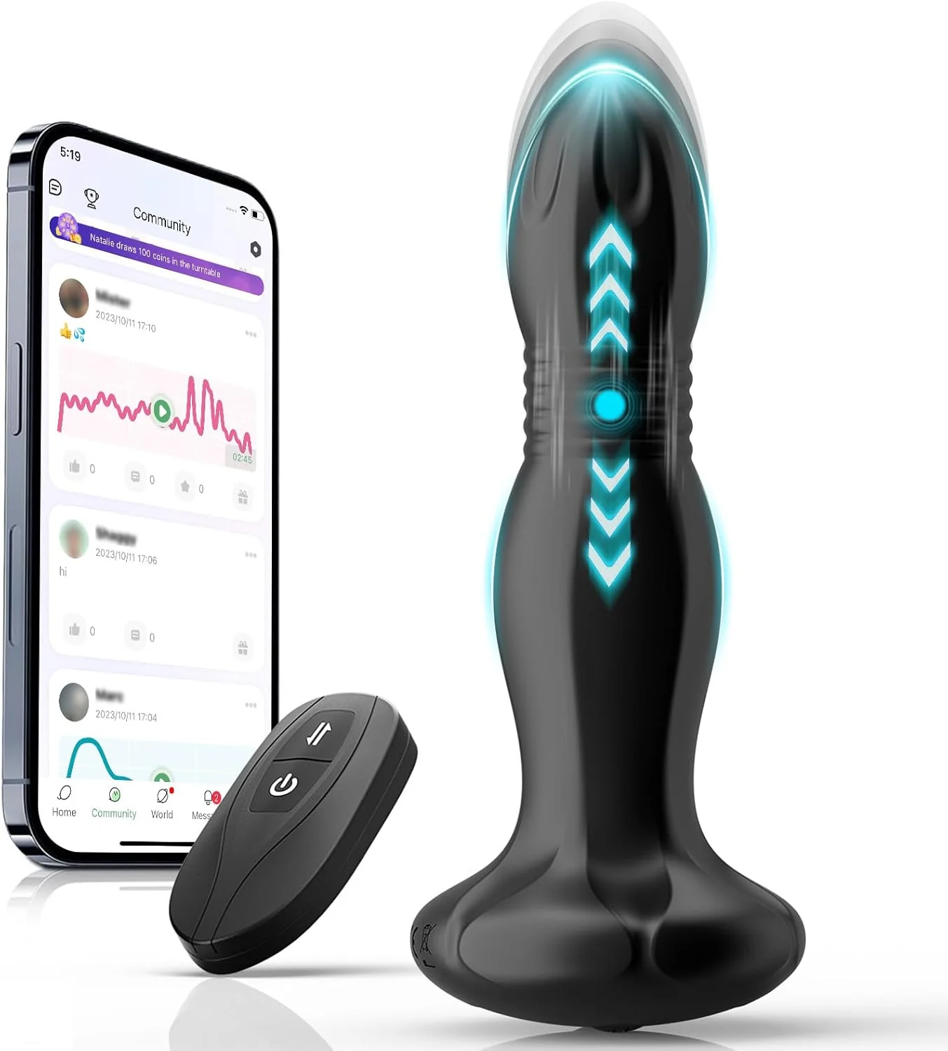 ThrustPlunge App-Controlled Prostate Massager - Image 7