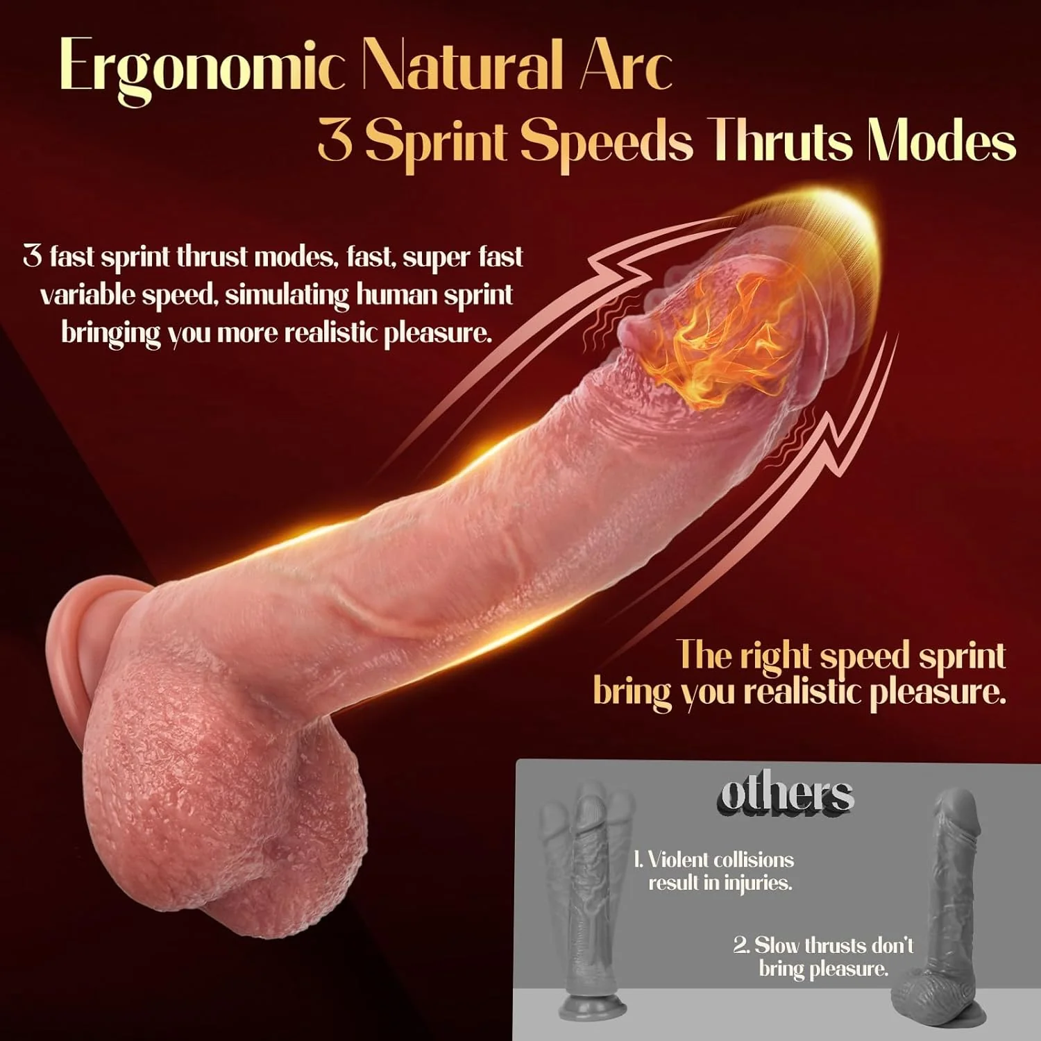 ThrustReal Remote Dildo Vibe - Image 3