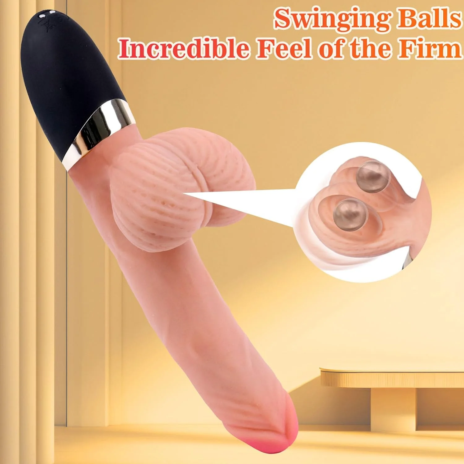 ThrustRod 4-in-1 Dildo Machine with Swinging Balls - Image 4