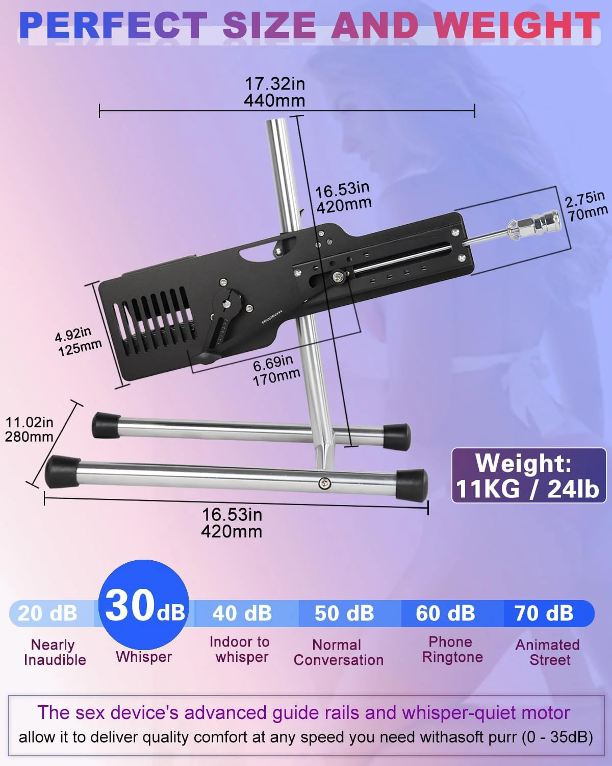 ThrustX360 – Remote Control Sex Machine (120W) - Image 3