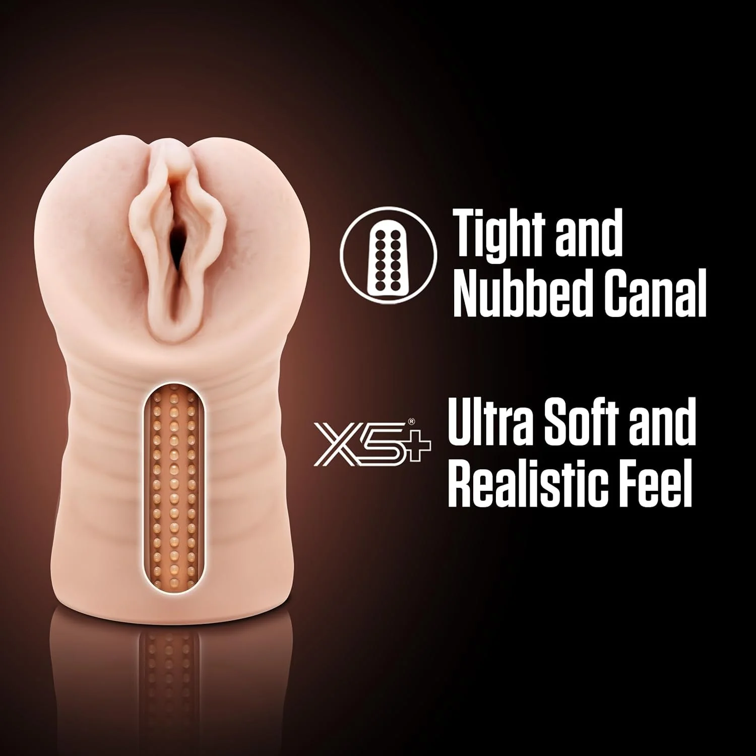 TightRush Vibrating Pocket Pussy Stroker - Image 4