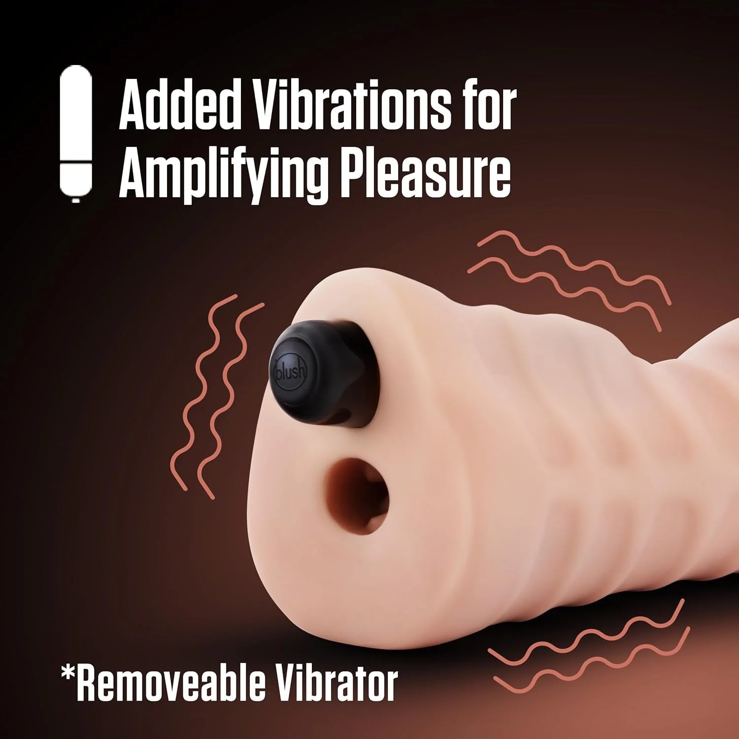 TightRush Vibrating Pocket Pussy Stroker - Image 5