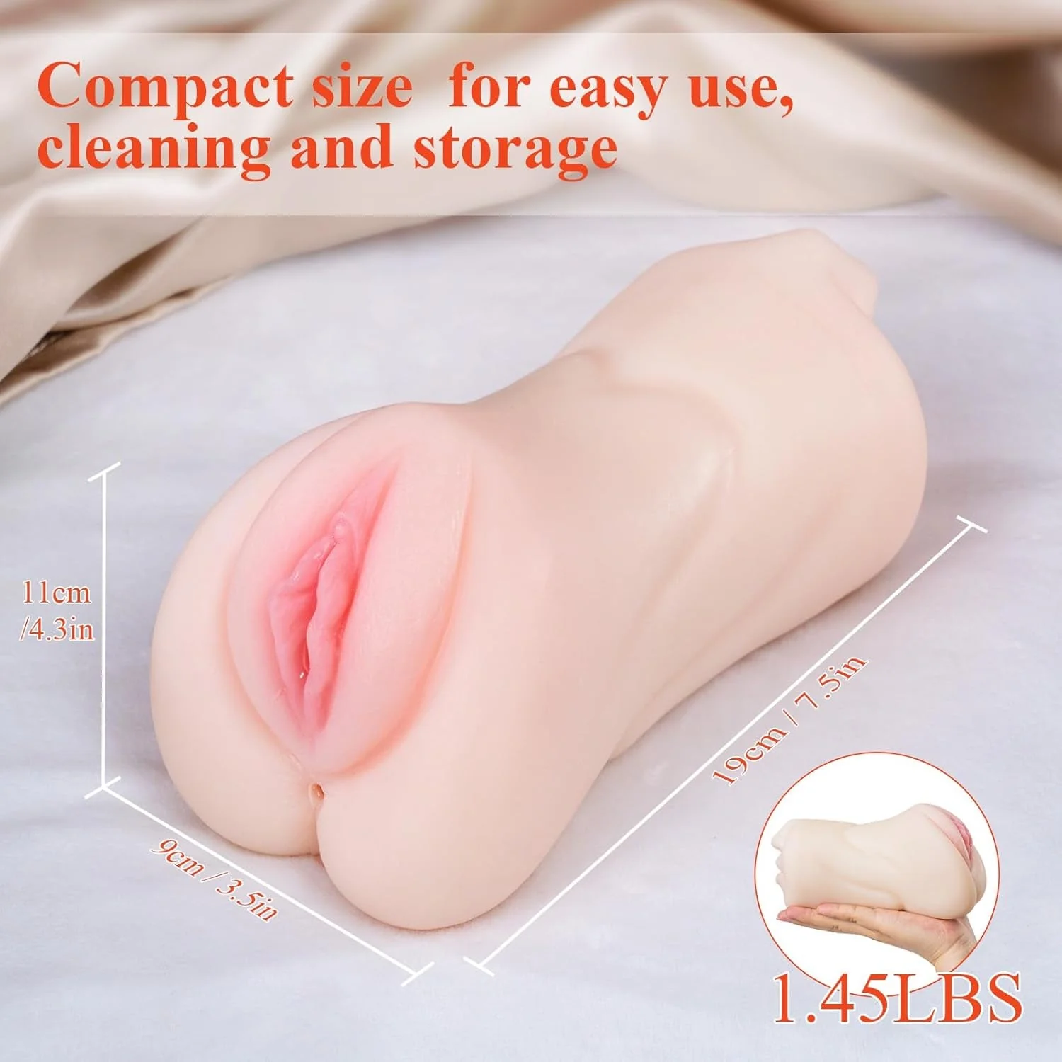 TightVerse 3-in-1 Male Masturbator Pocket Pussy Stroker - Image 3