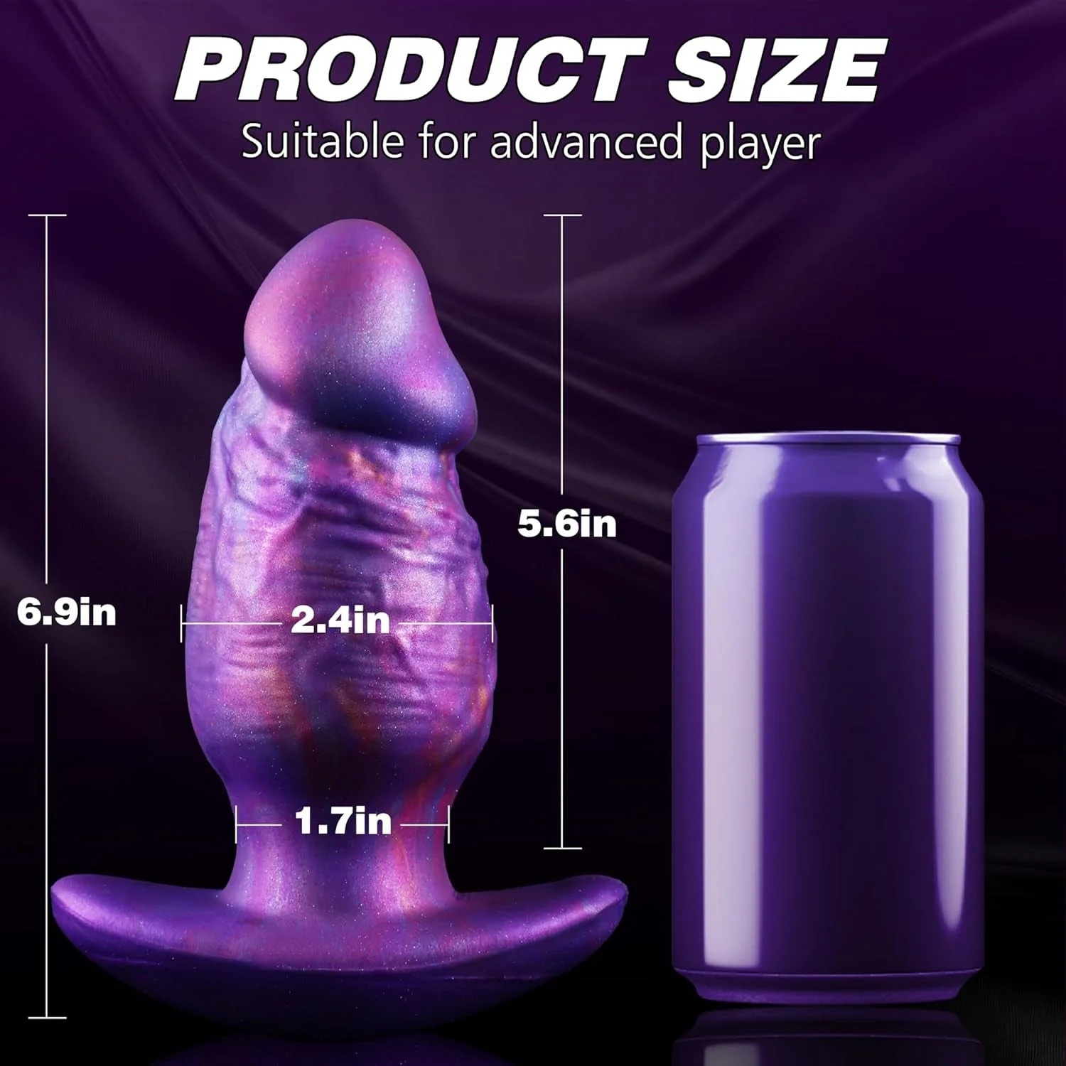 TitanTaper Large Remote-Controlled Vibrating Butt Plug - Image 4