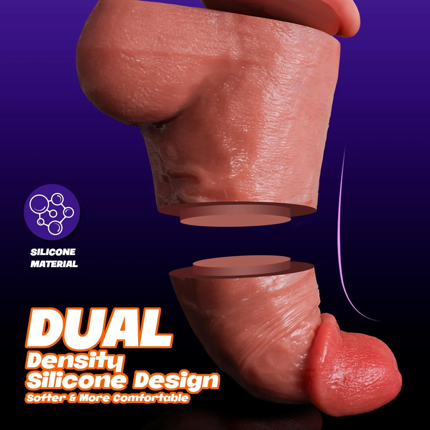 TitanThrust Tapered Thick Dildo - Image 4