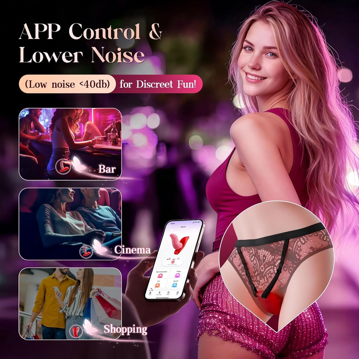 TongueLure Wearable Tongue Panty Vibrator - Image 3