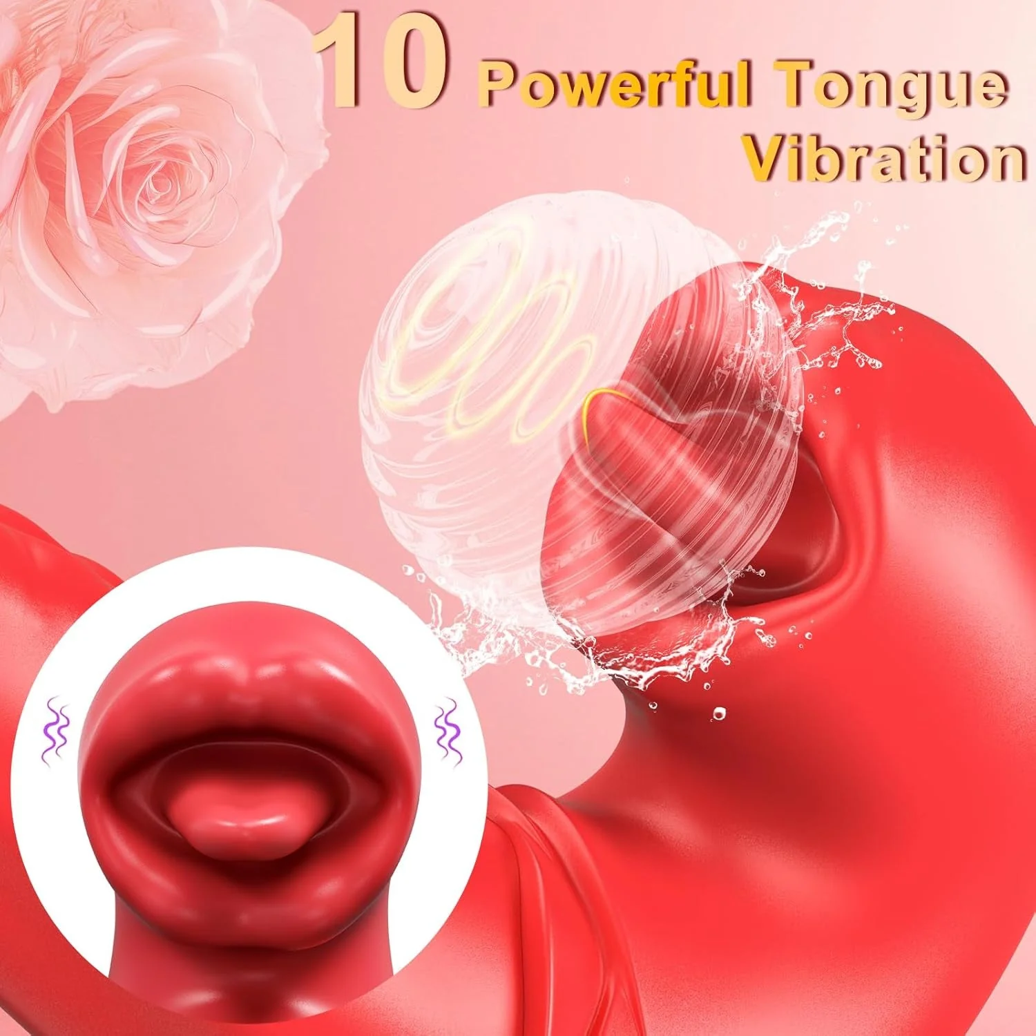 TongueMuse App Control Tongue Flapping Vibrator - Image 4