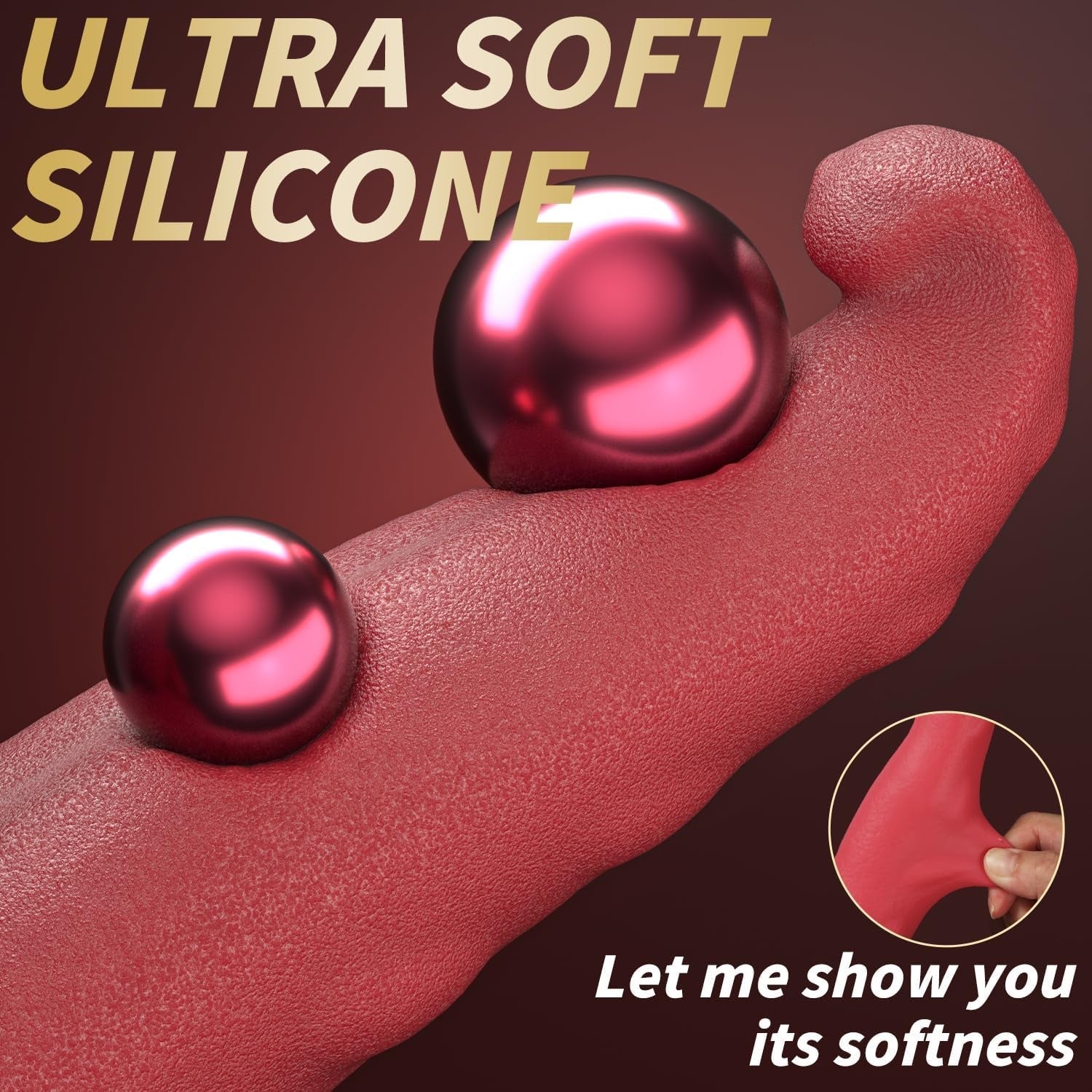 TongueThrust Multi-Stimulation Thrusting Dildo Vibrator - Image 4
