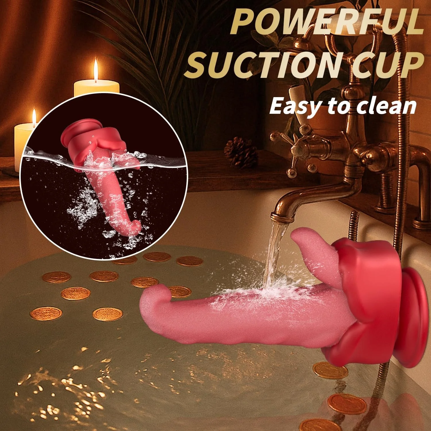 TongueThrust Multi-Stimulation Thrusting Dildo Vibrator - Image 6