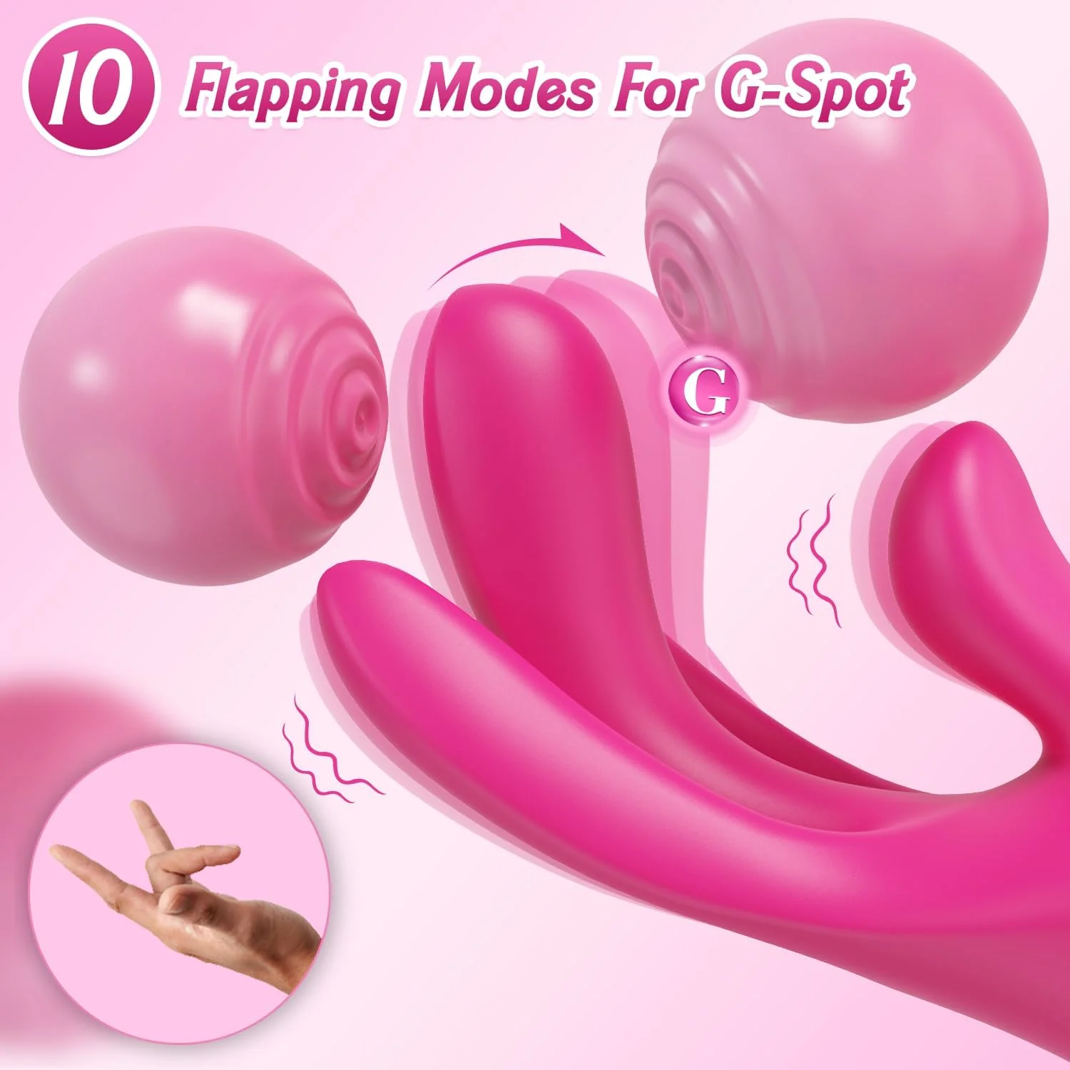 TriFlick G-Spot Finger Vibrator - Image 4