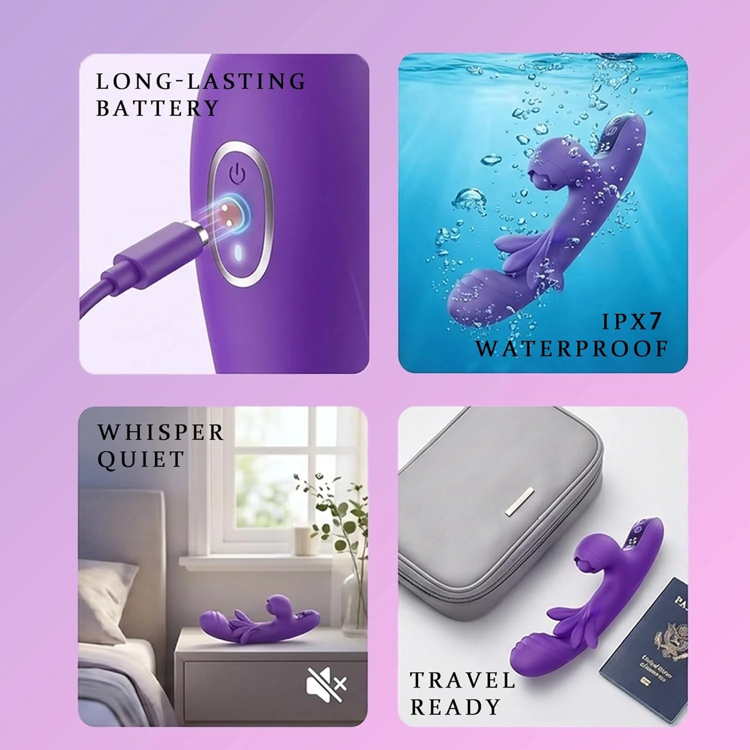 TriLush 3-in-1 Flapping App Control G-Spot Vibrator - Image 4
