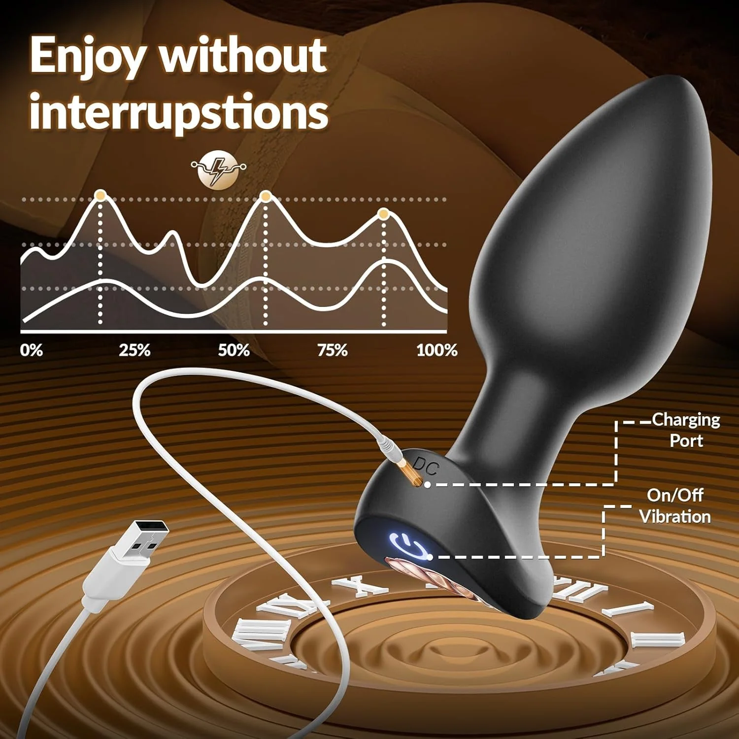 TrioLink 3-Piece App-Control Anal Plug Set - Image 6