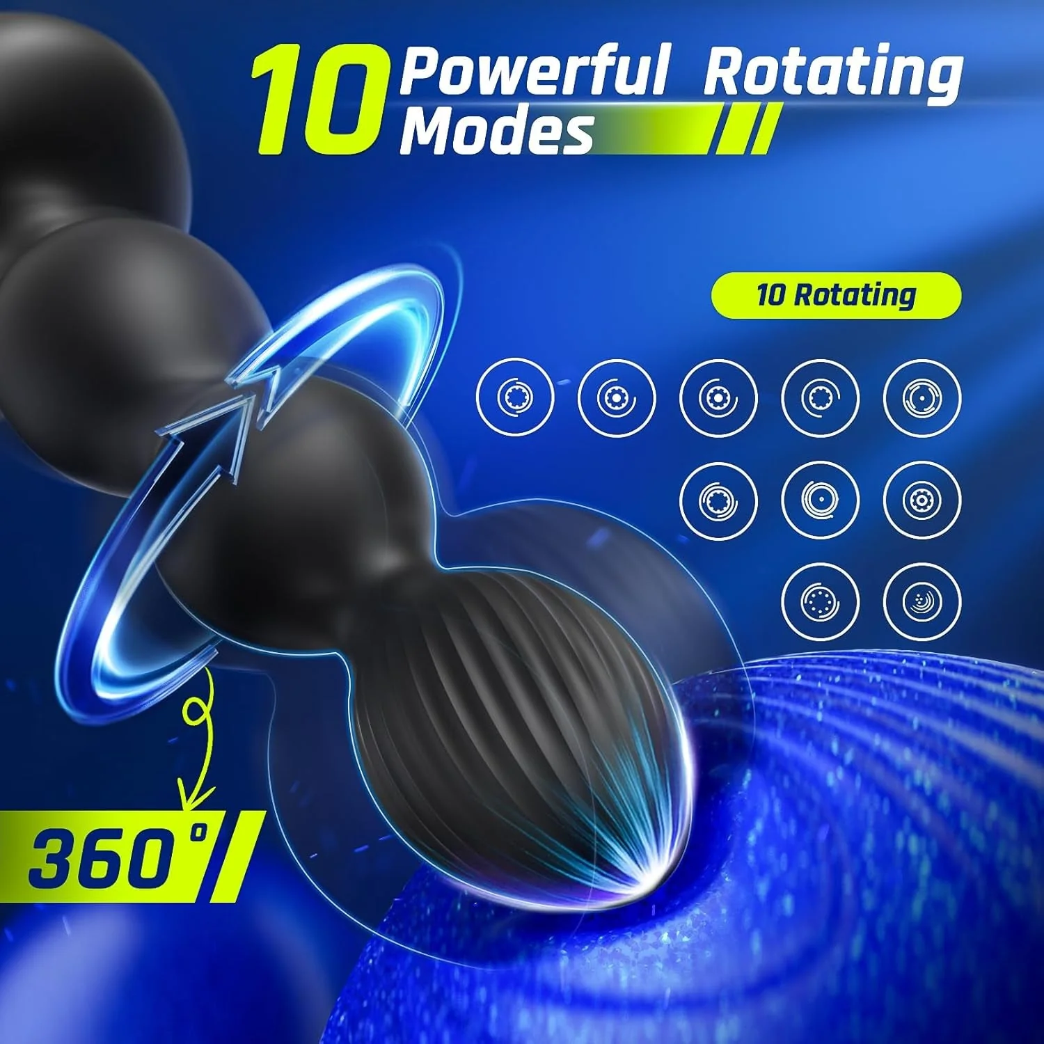 TripleBead App-Control Anal Beads – Rotating Prostate Massager - Image 2