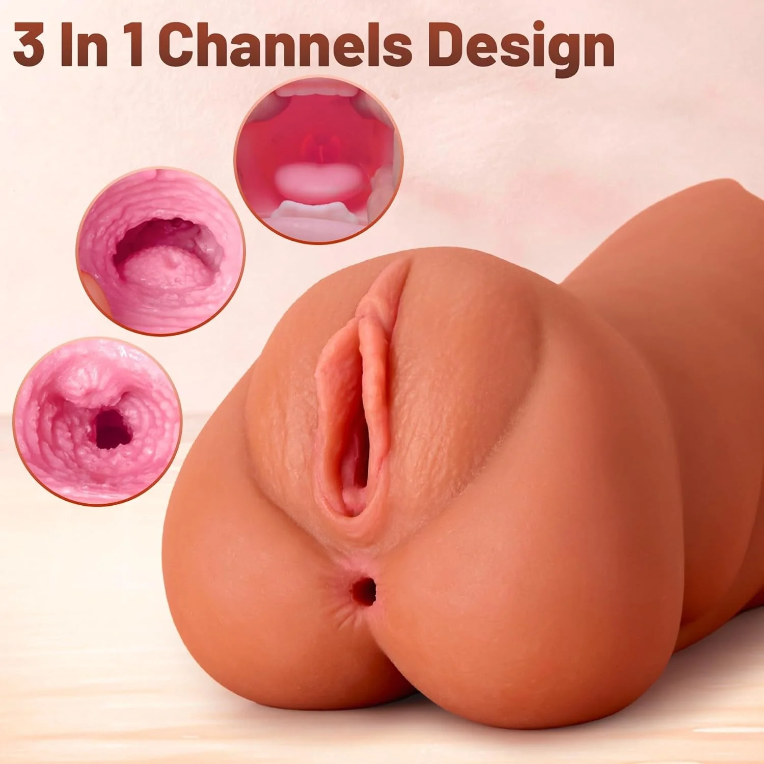 TripleCave 3-in-1 Male Pocket Pussy Sleeve - Image 3