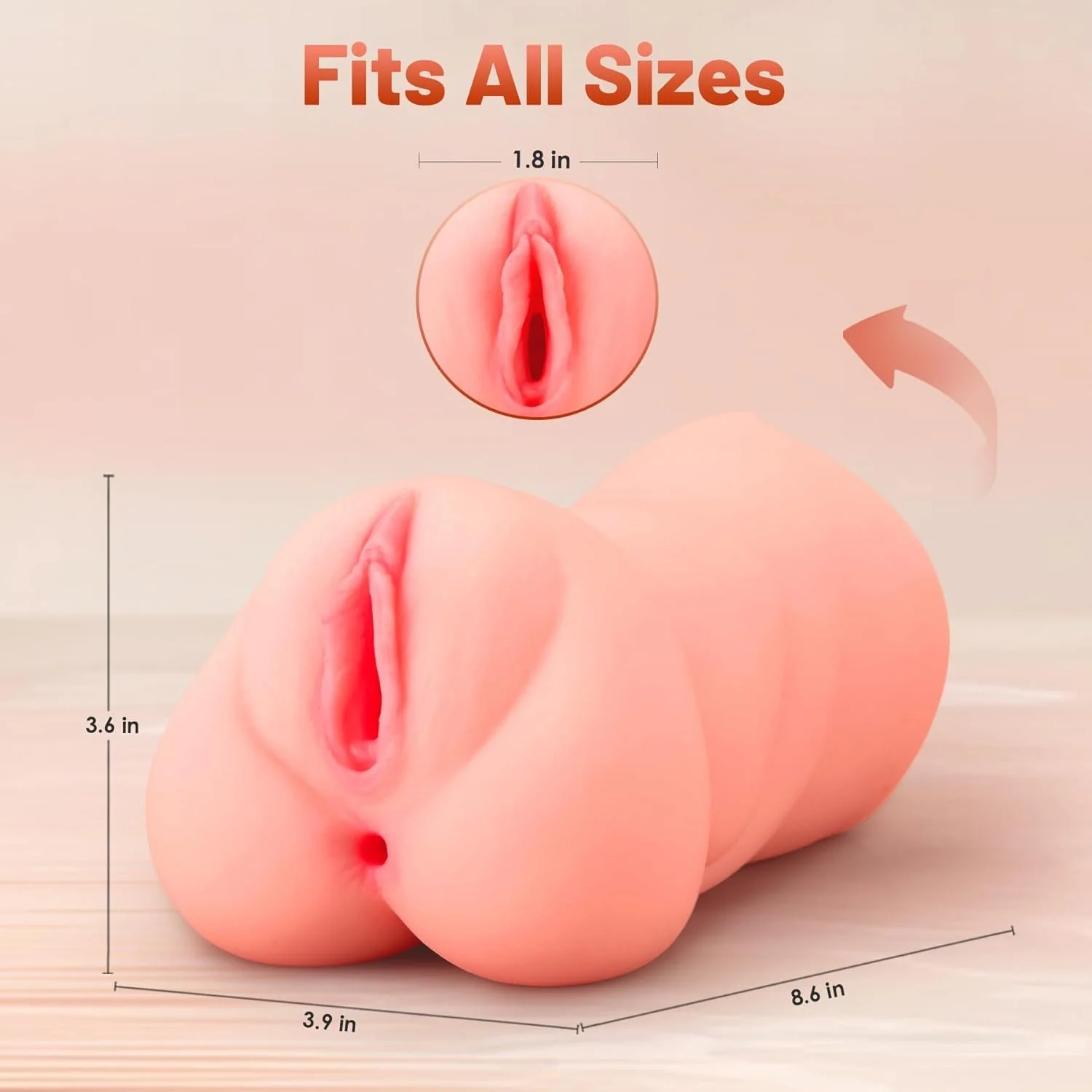 TriplePlay 3-in-1 Male Masturbator Pussy Sleeve - Image 6
