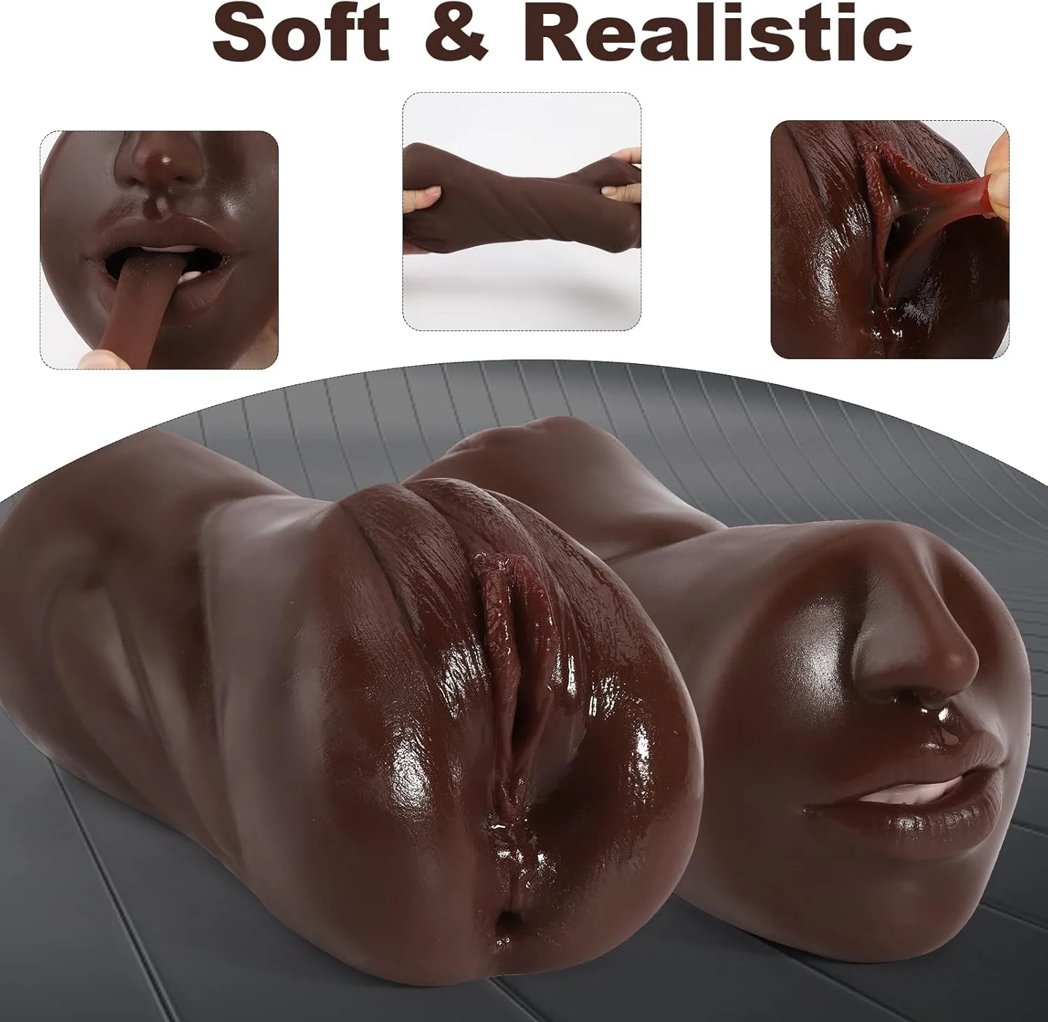 TripleTease Vibrating Bullet Pocket Pussy Stroker - Image 4