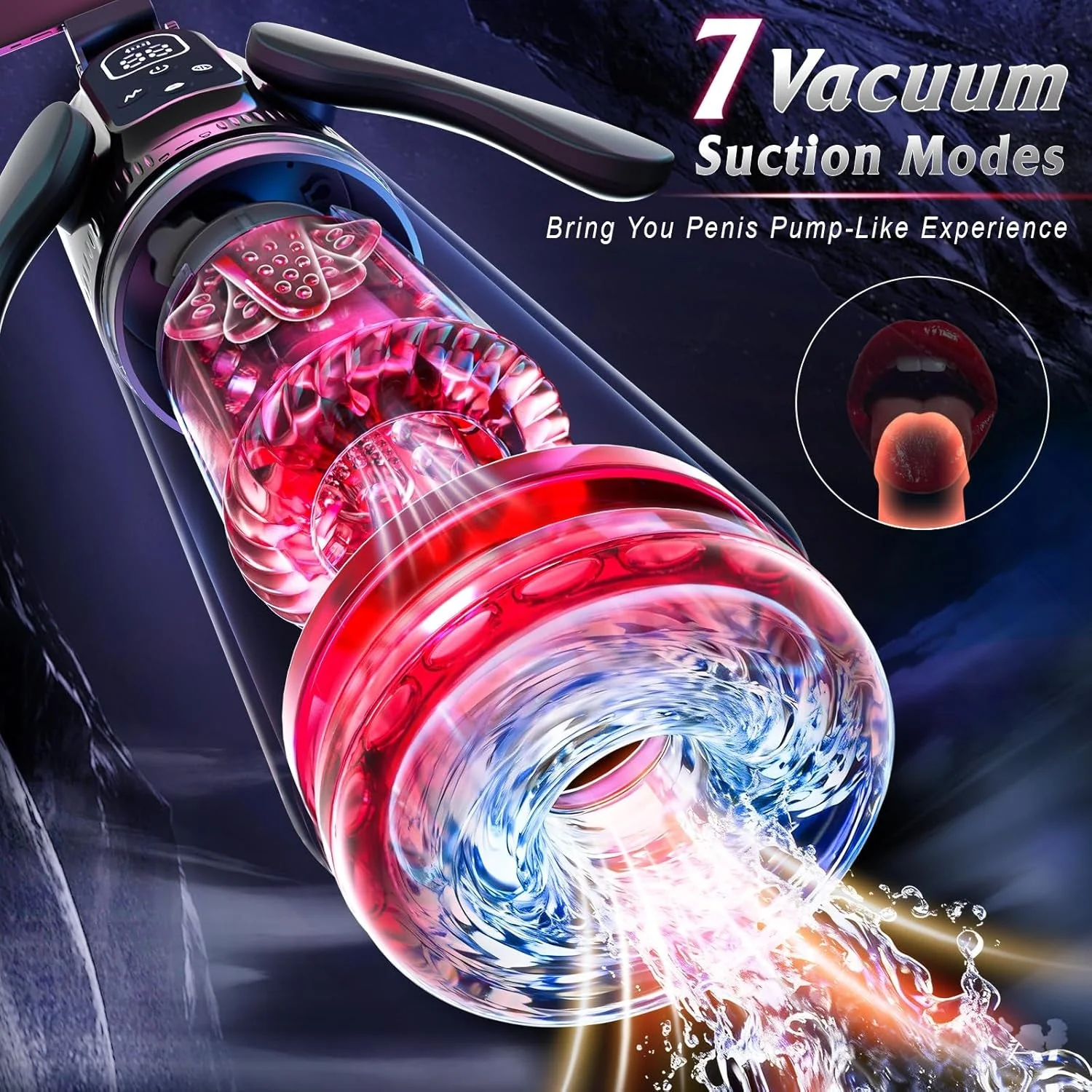 TripleTorque Auto Stroker 7 Thrust + 7 Suction Modes - Image 6