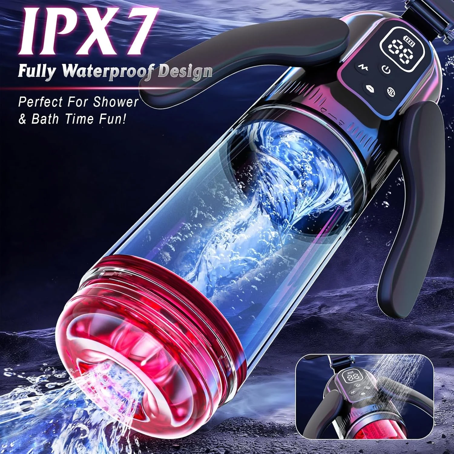 TripleTorque Auto Stroker 7 Thrust + 7 Suction Modes - Image 7