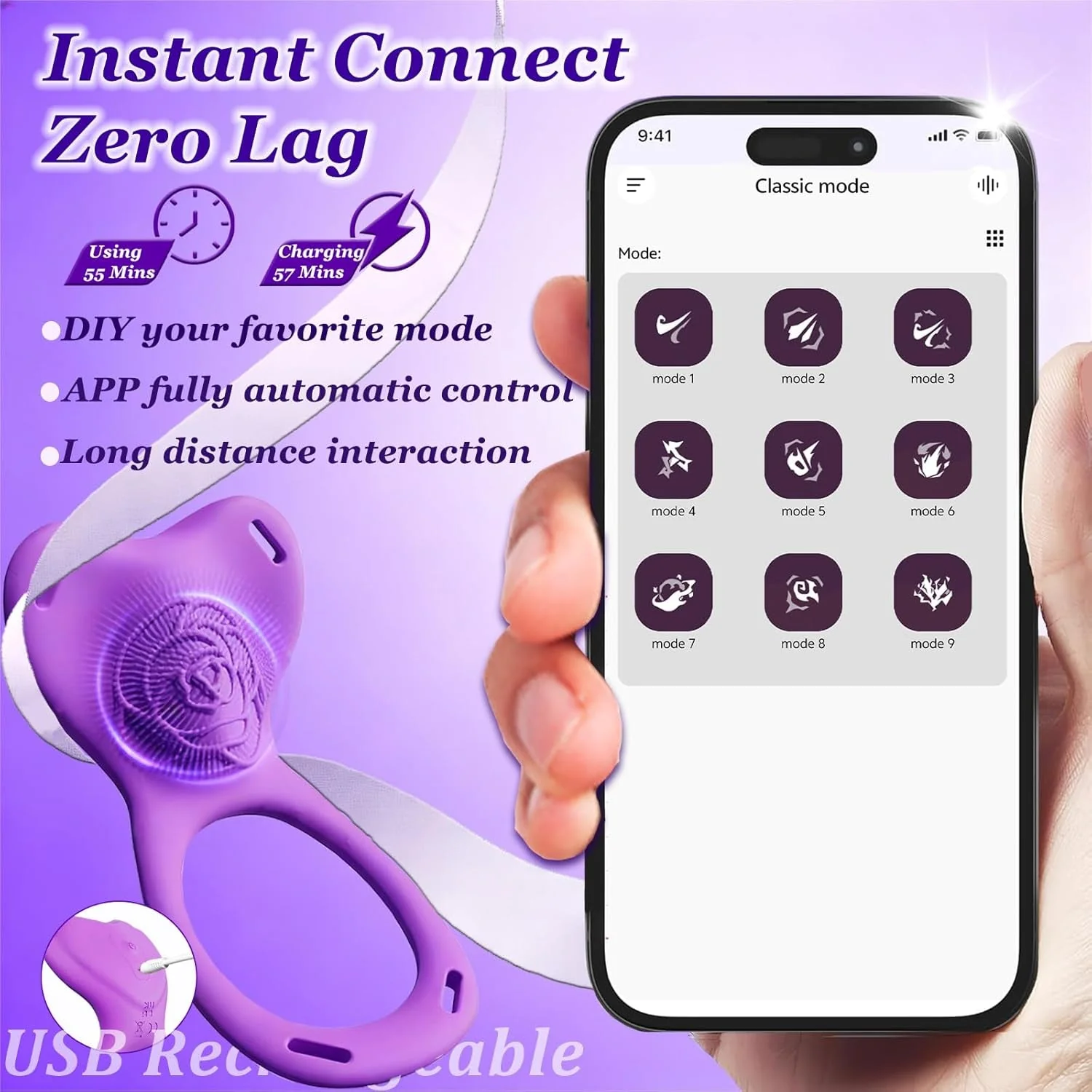 TwinBliss Remote Wearable Panty Vibrator for Couples - Image 10