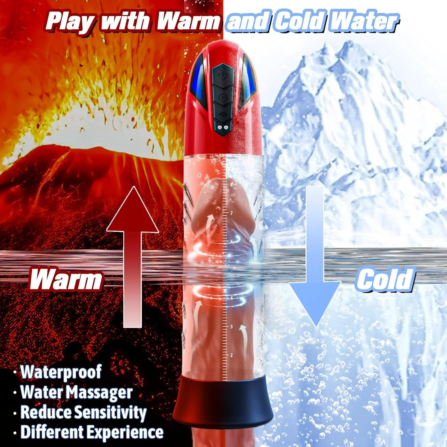 TwinForce 2-in-1 Pump & Masturbator - Image 4