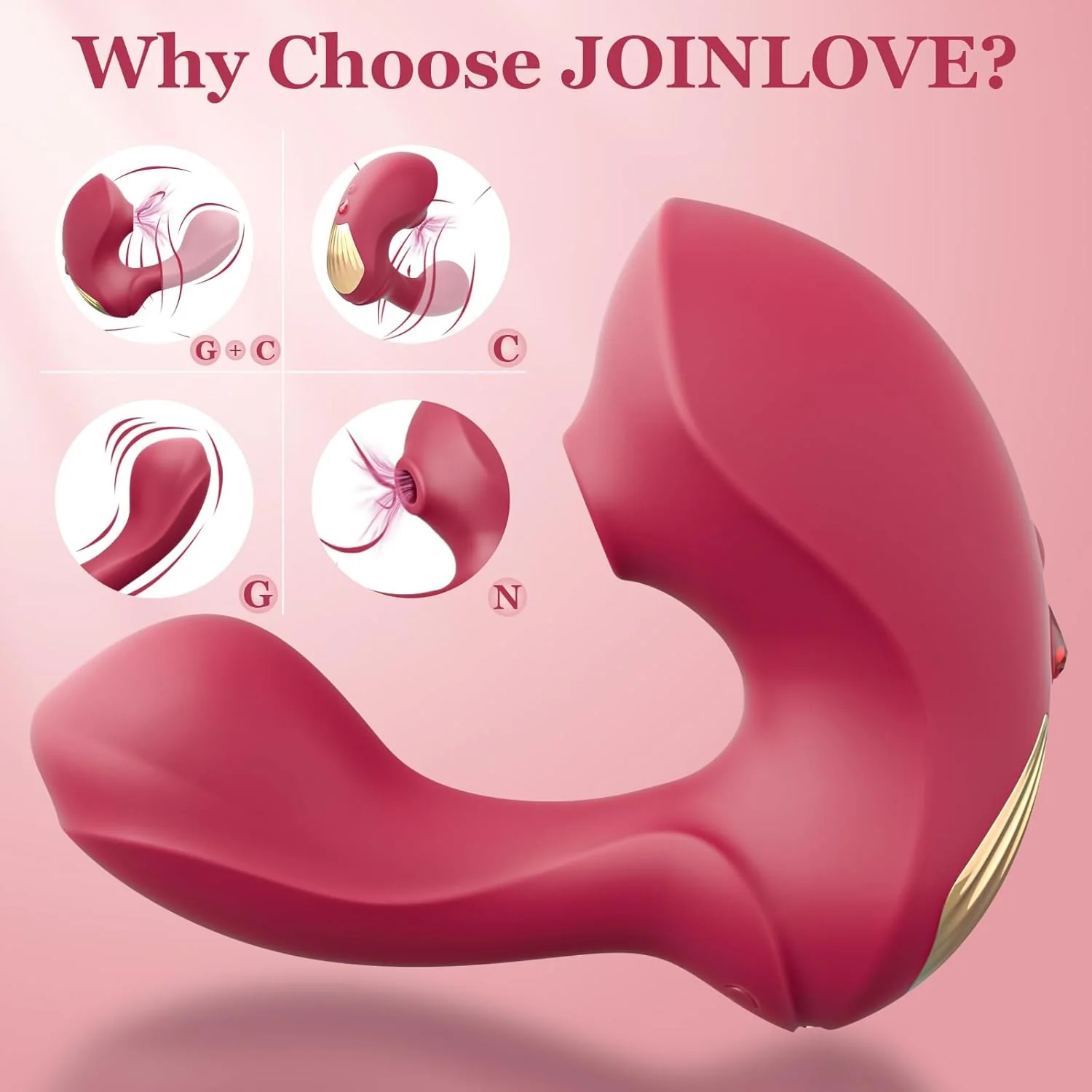 TwinThrust Dual Suction & G-Spot Vibrator - Image 3