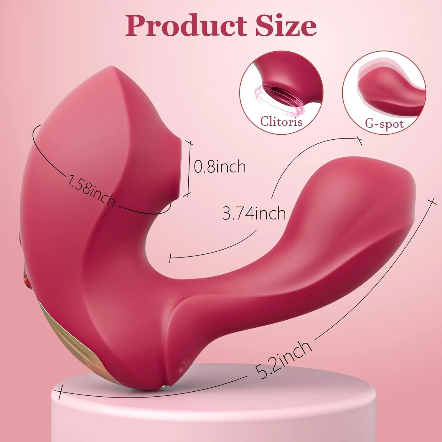 TwinThrust Dual Suction & G-Spot Vibrator - Image 7
