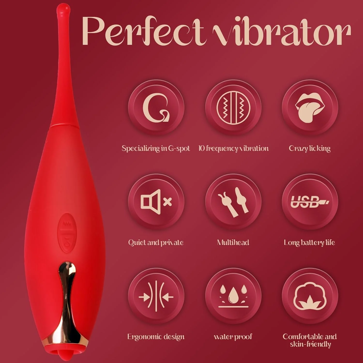 TwinTouch High-Frequency Precision Clitoral Vibrator – G-Spot & Nipple - Image 7